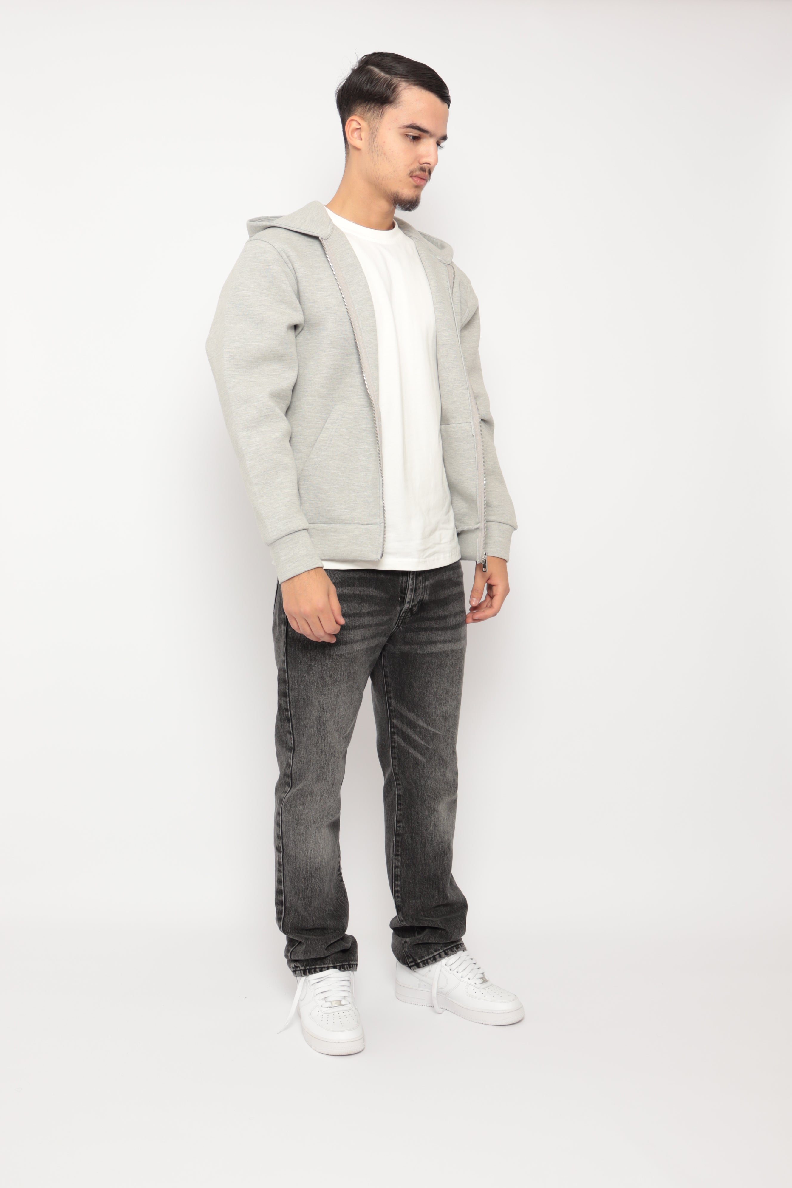 Veste Zippée Néo – gris - NO LIMIT