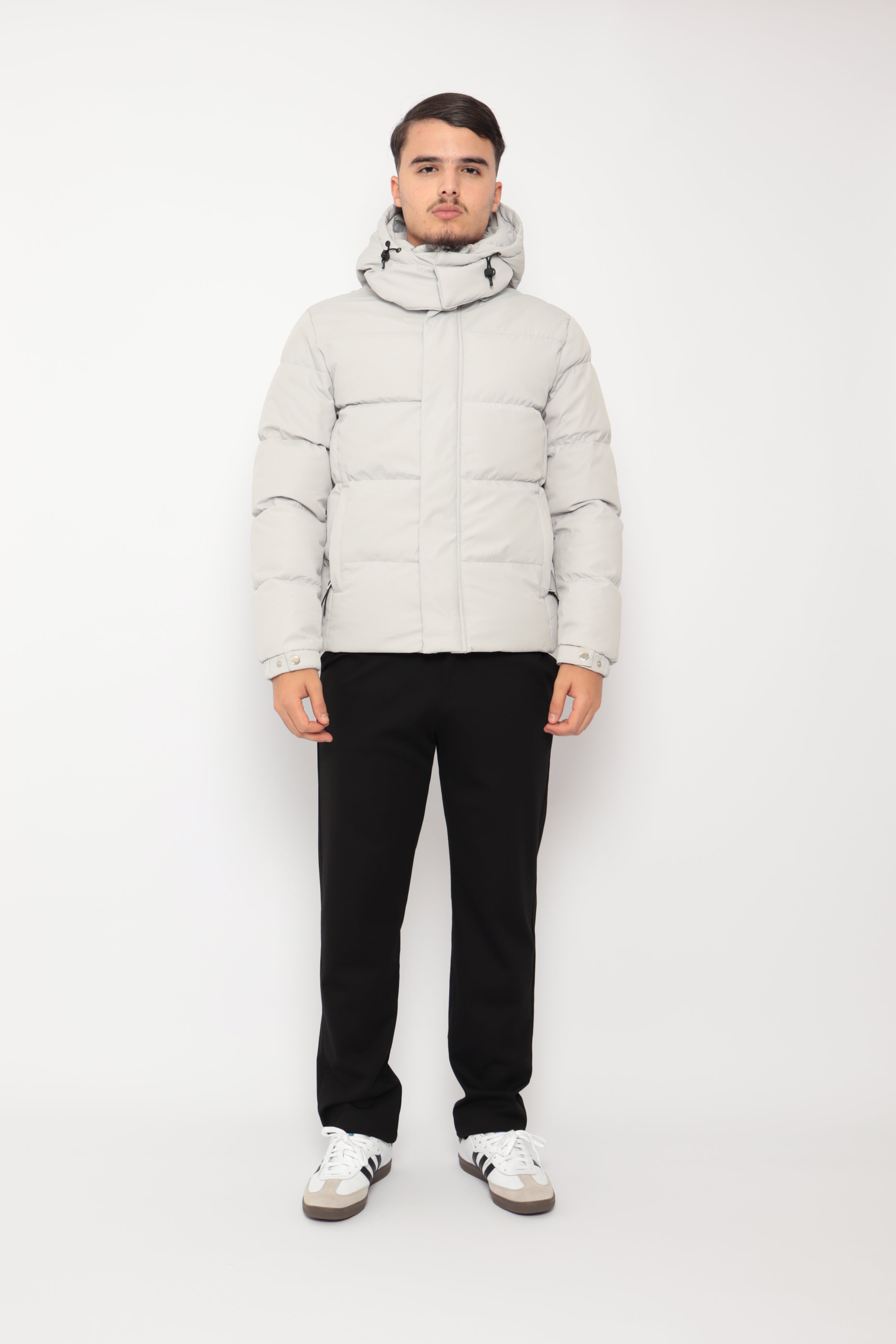 Doudoune city - gris clair - NO LIMIT