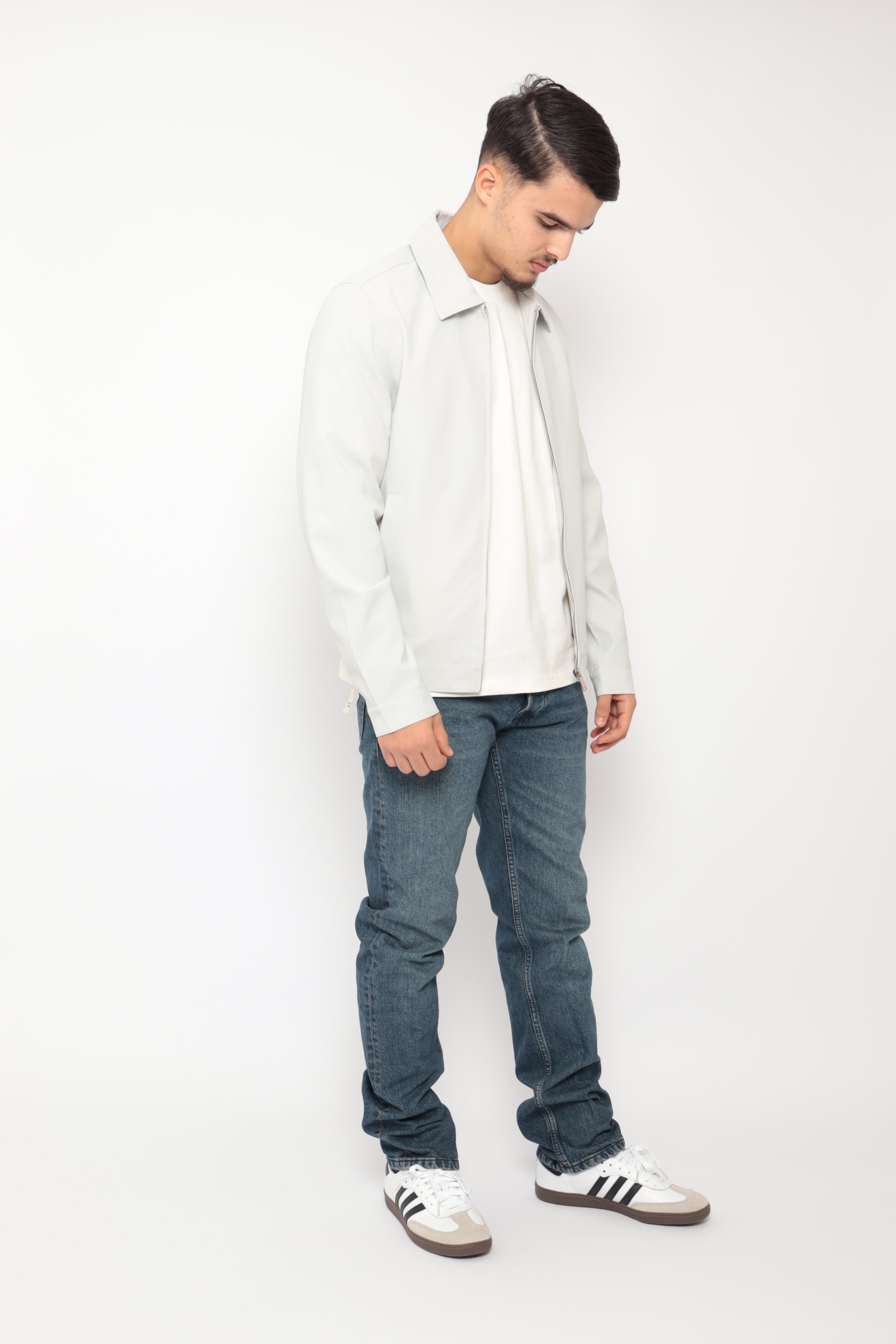 Veste Zippée Essential – Gris clair - NO LIMIT