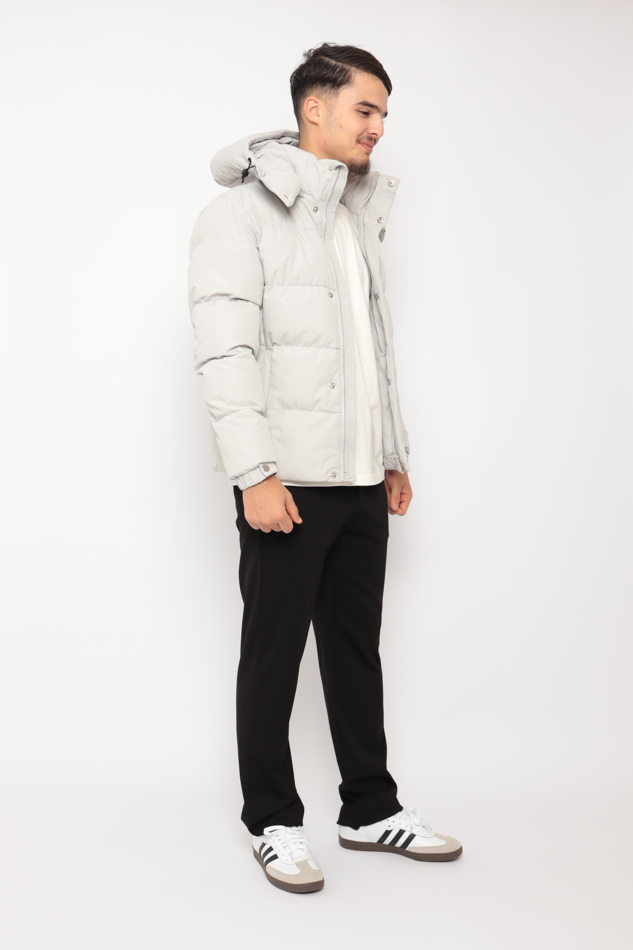 Doudoune city - gris clair - NO LIMIT