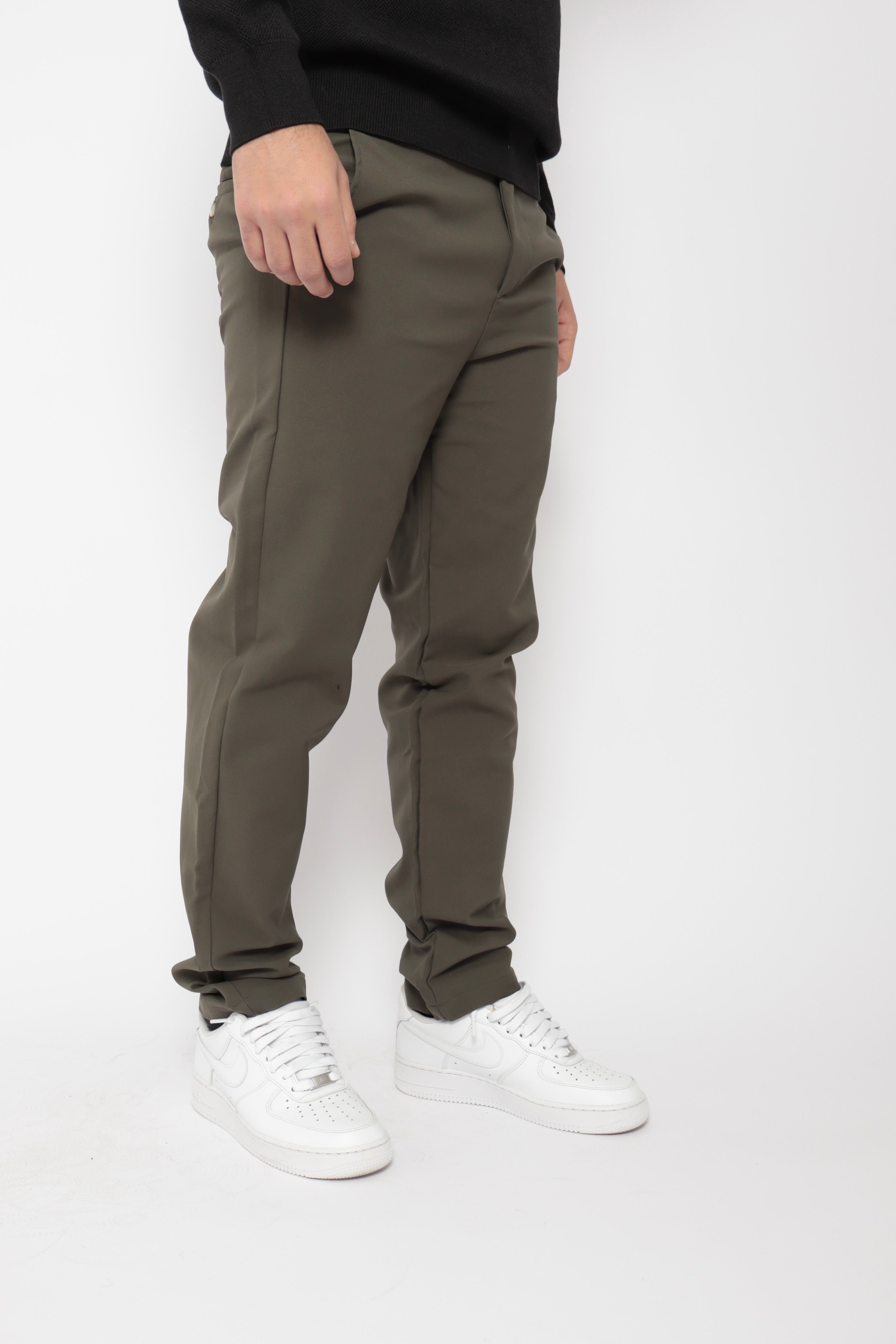 Pantalon Essential Comfort – kaki - NO LIMIT