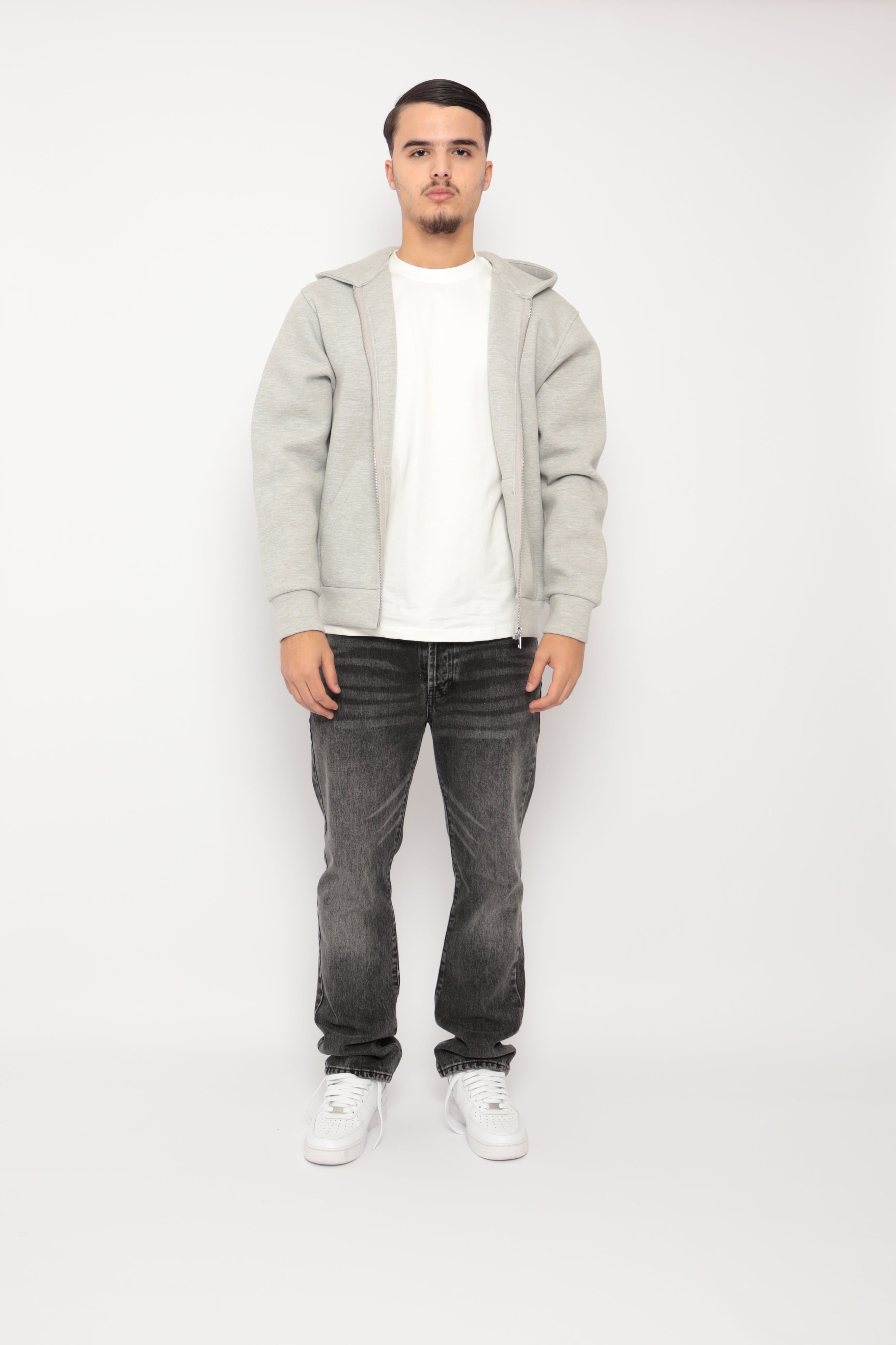 Veste Zippée Néo – gris - NO LIMIT