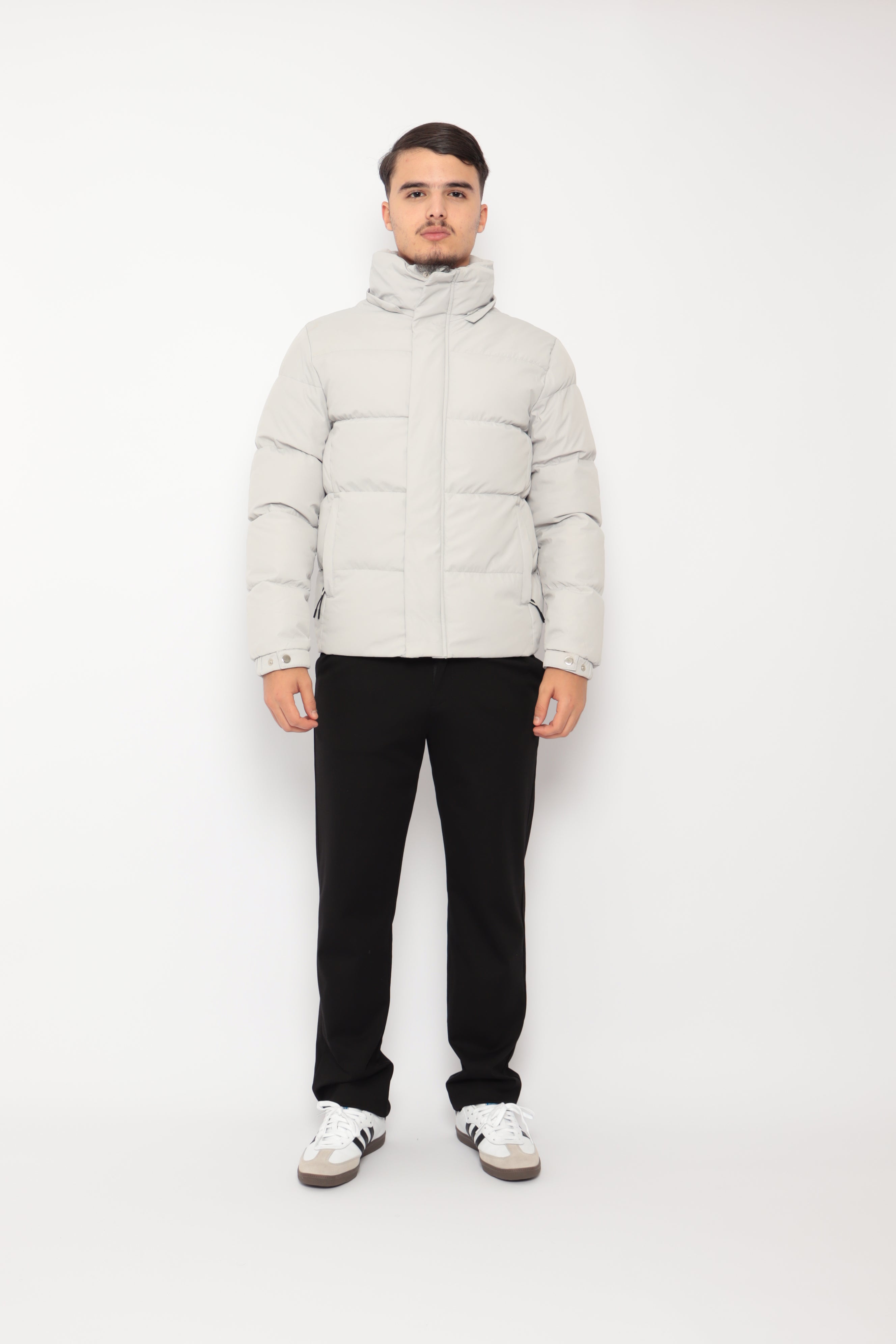 Doudoune city - gris clair - NO LIMIT