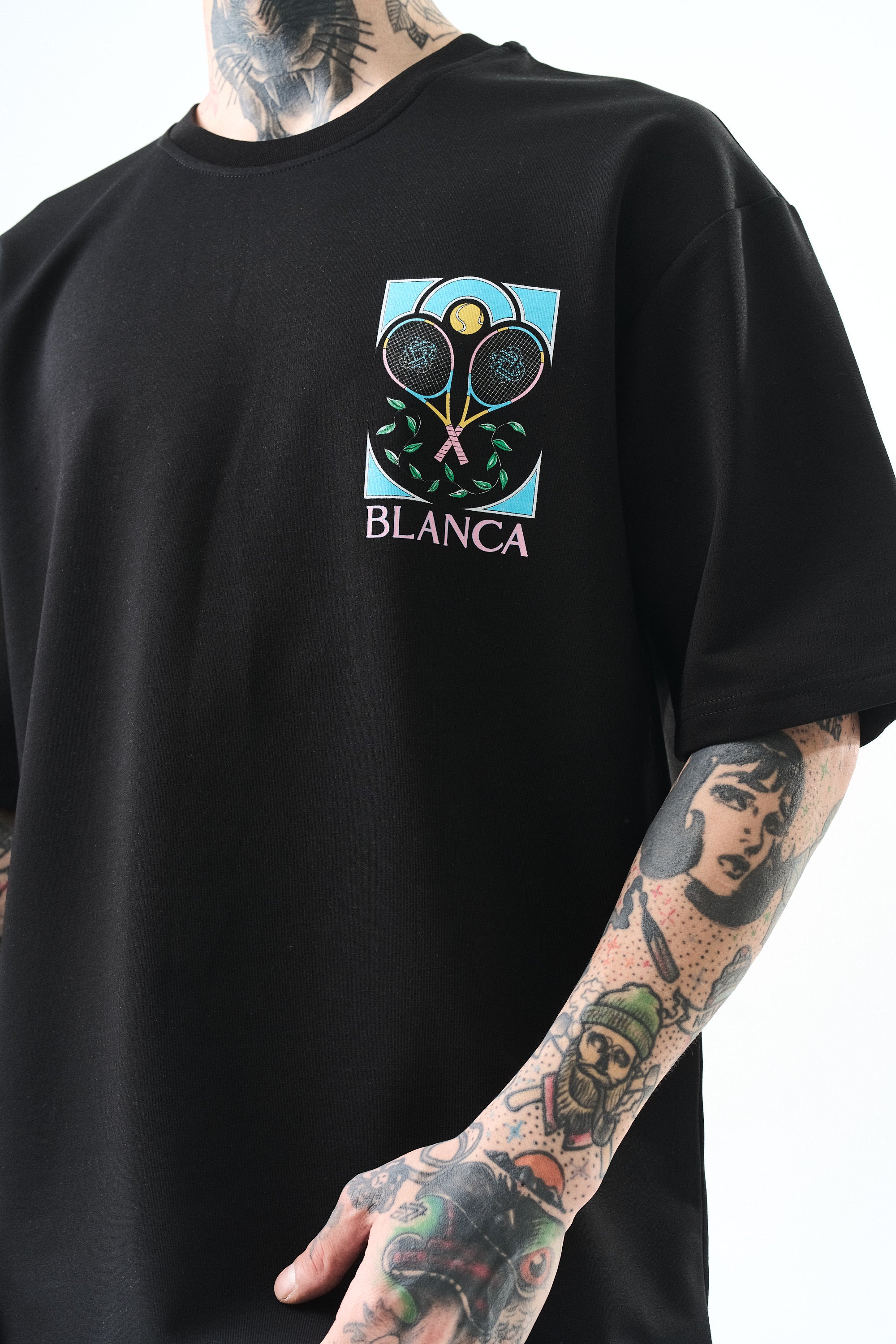 T-shirt - tennis - noir