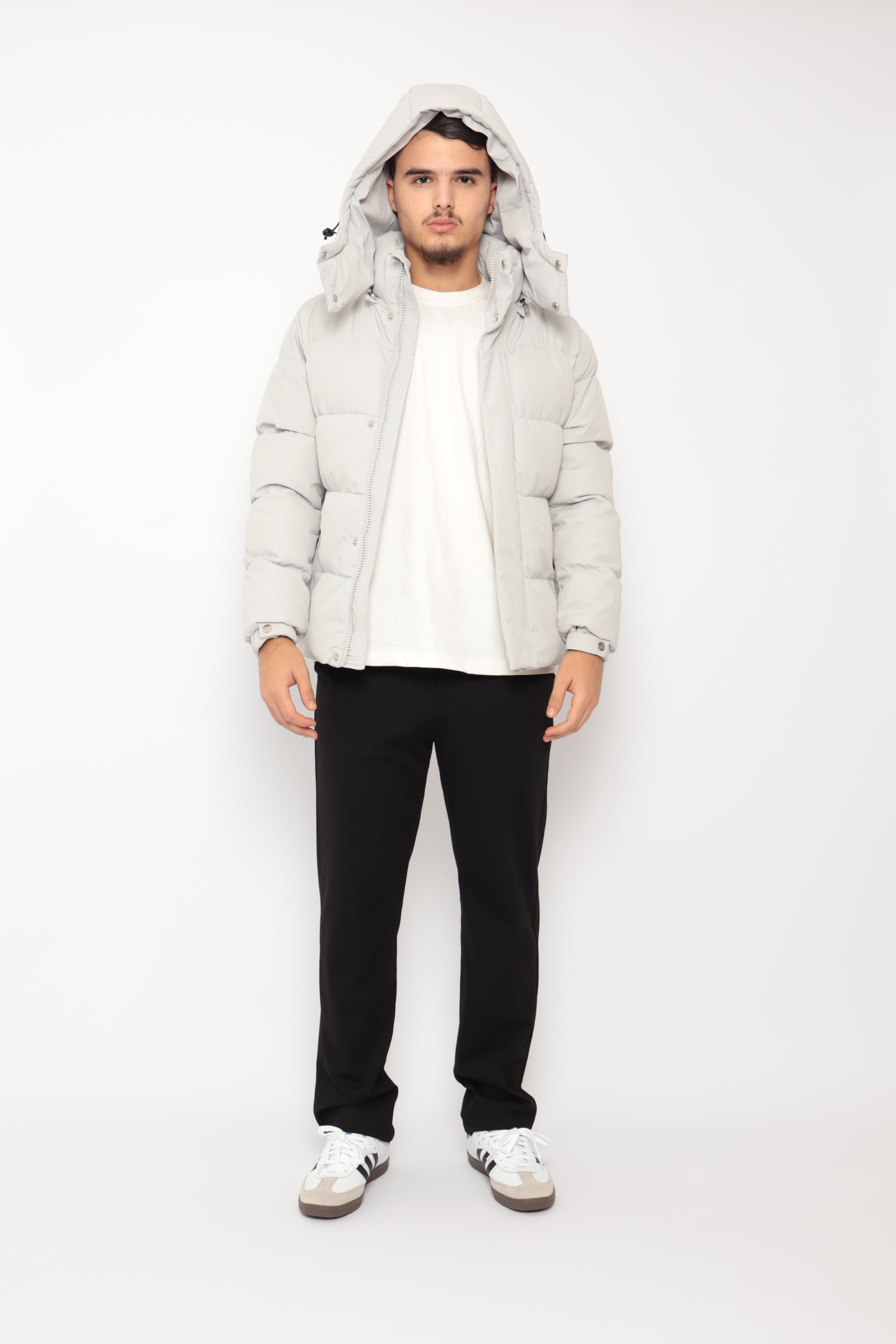 Doudoune city - gris clair - NO LIMIT