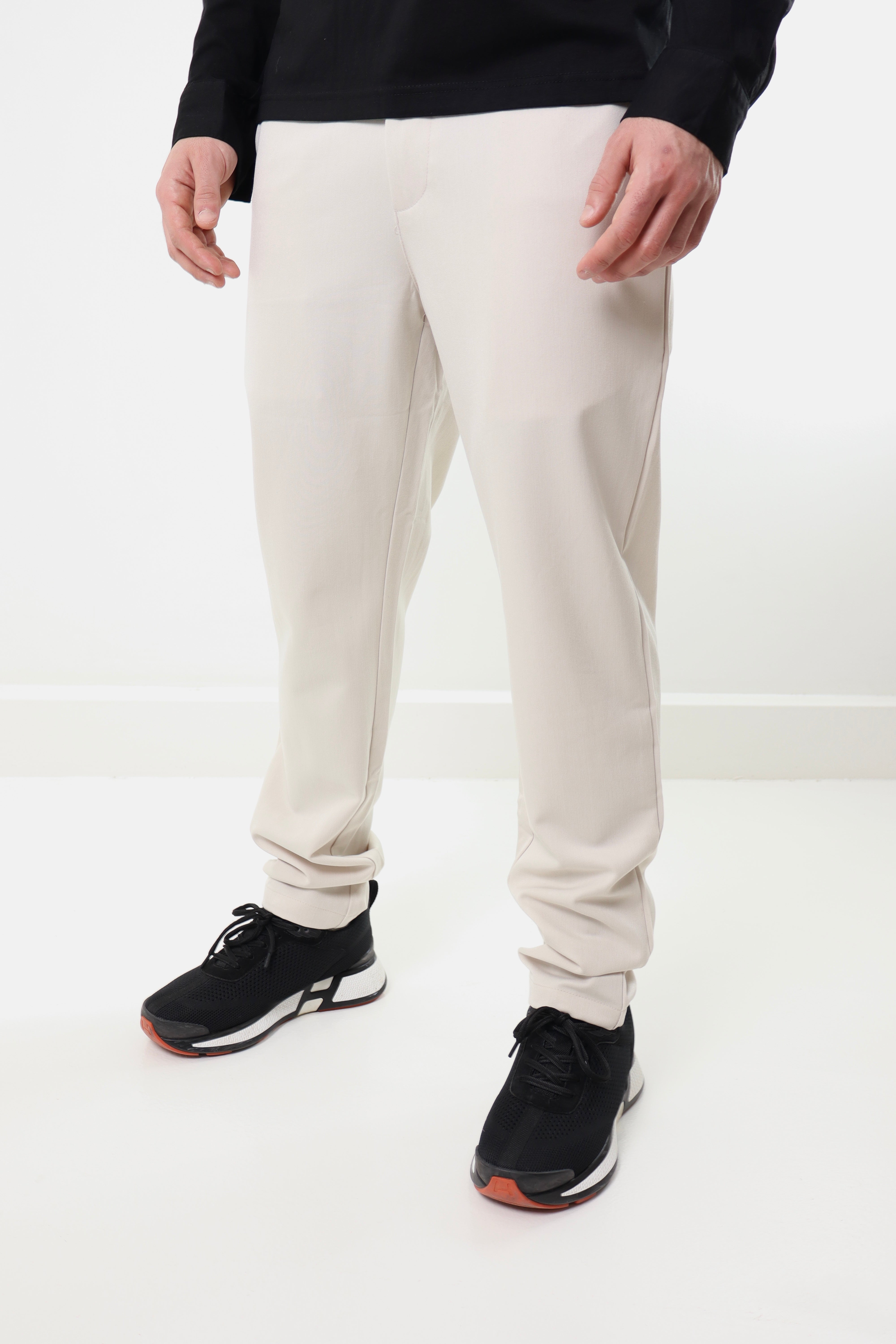 Pantalon classique - beige
