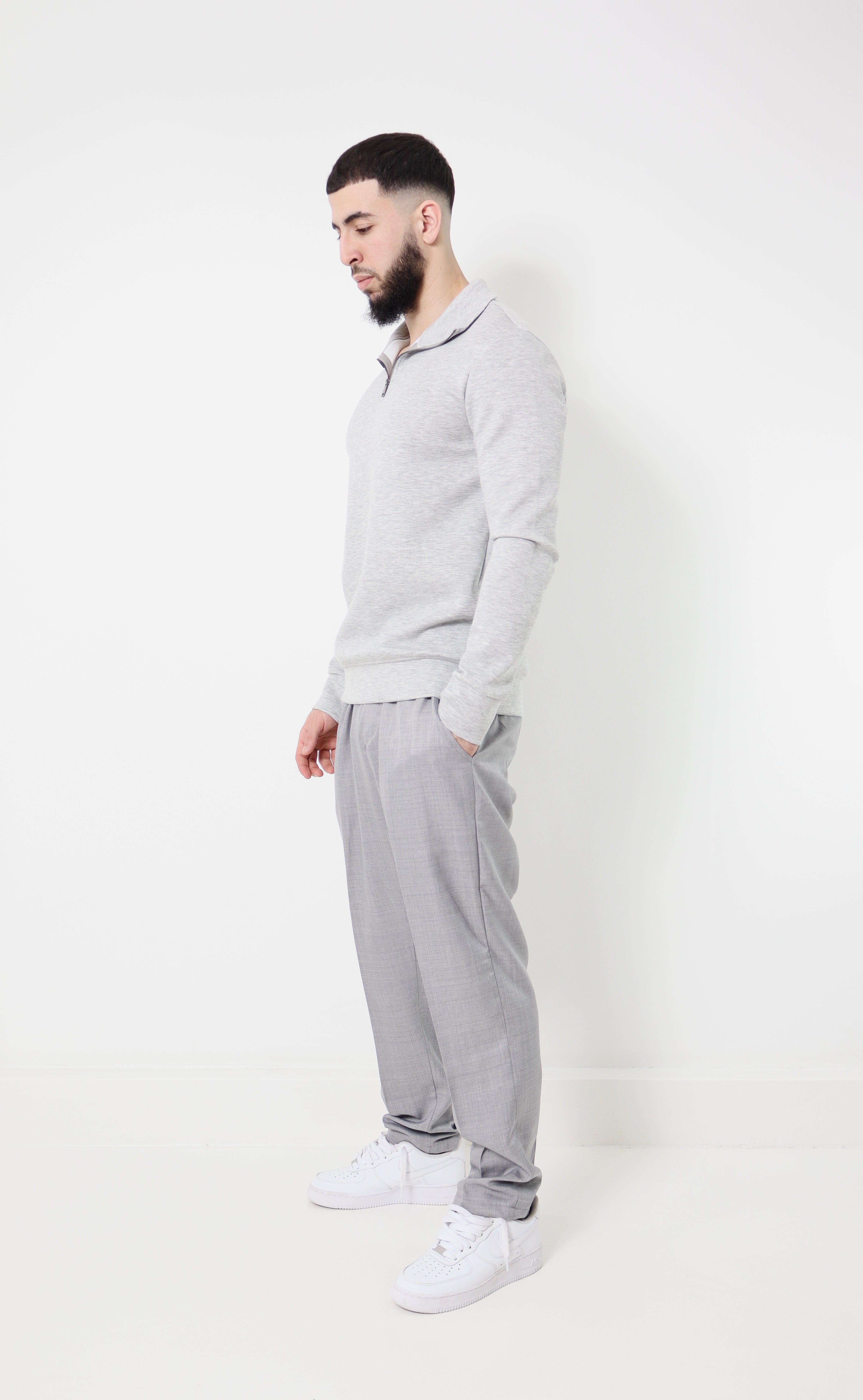Pantalon léger - gris