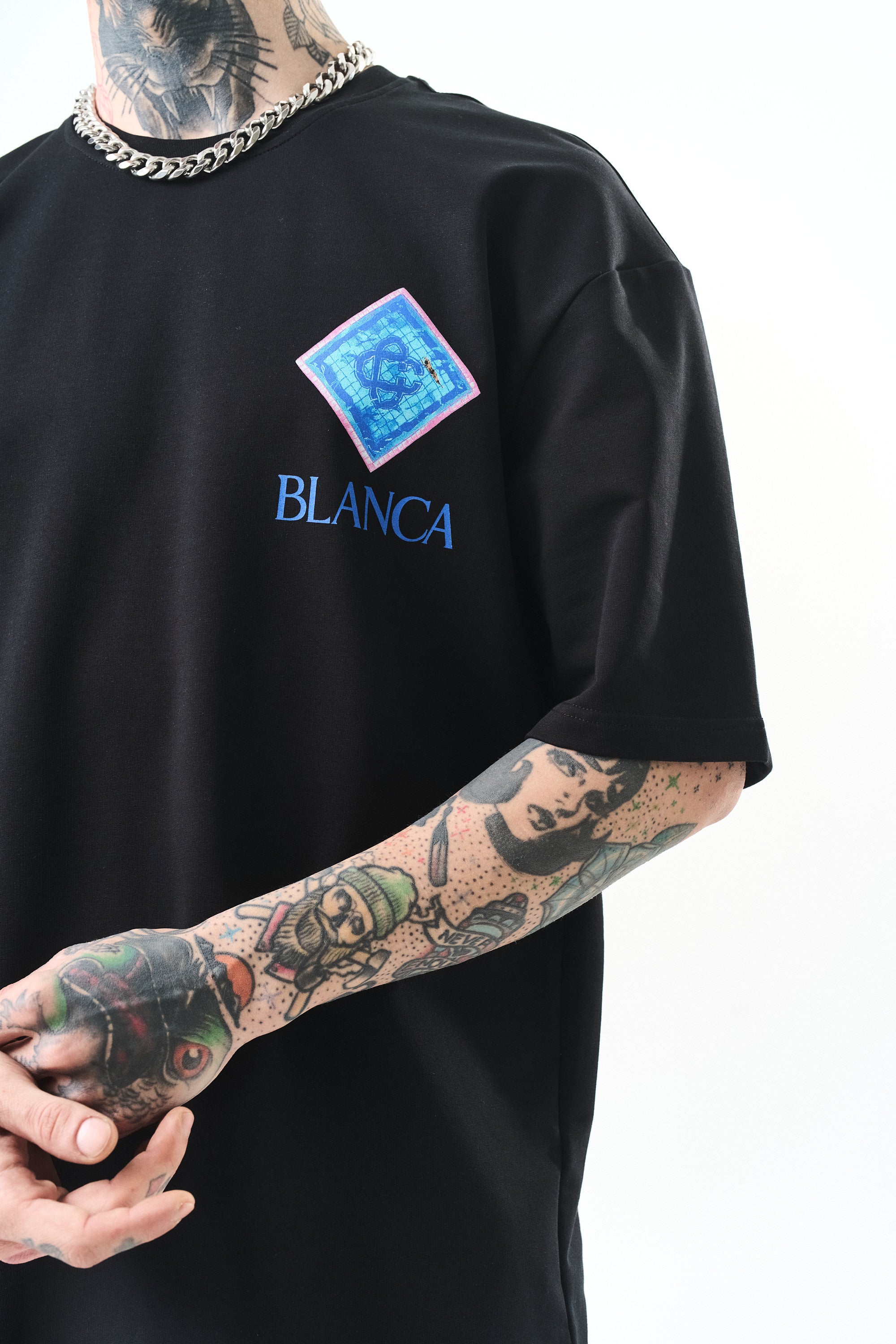 T-shirt - pool - noir