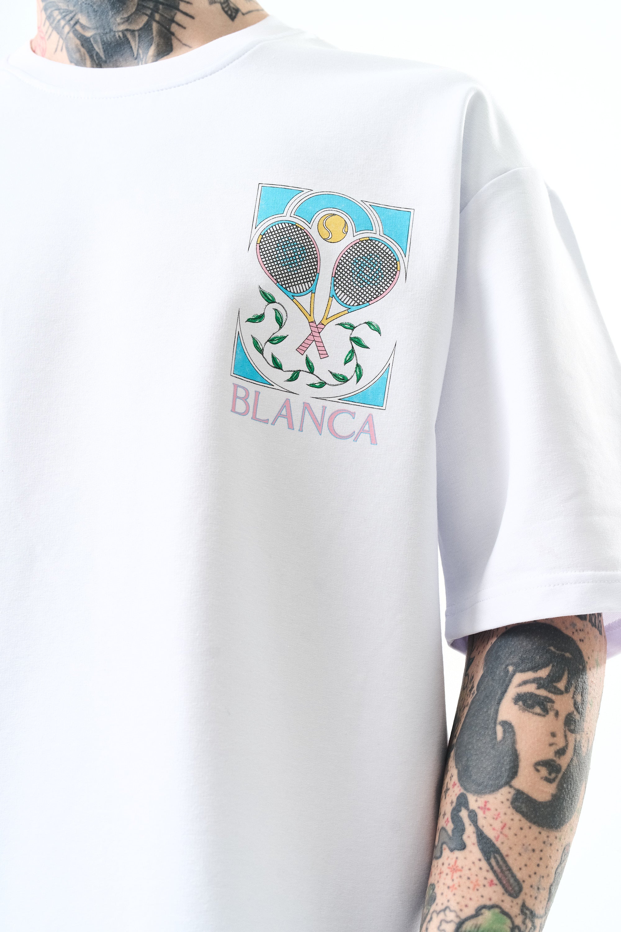 T-shirt - tennis - blanc