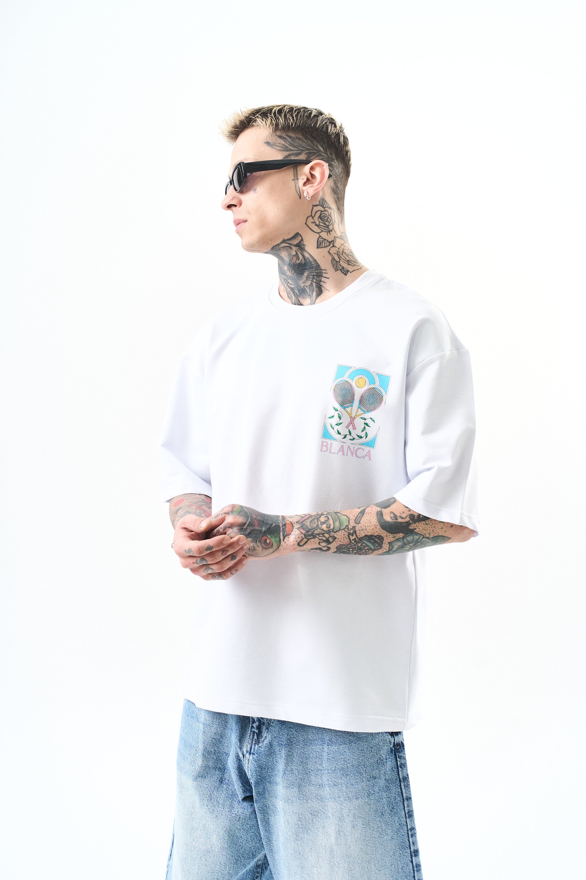 T-shirt - tennis - blanc