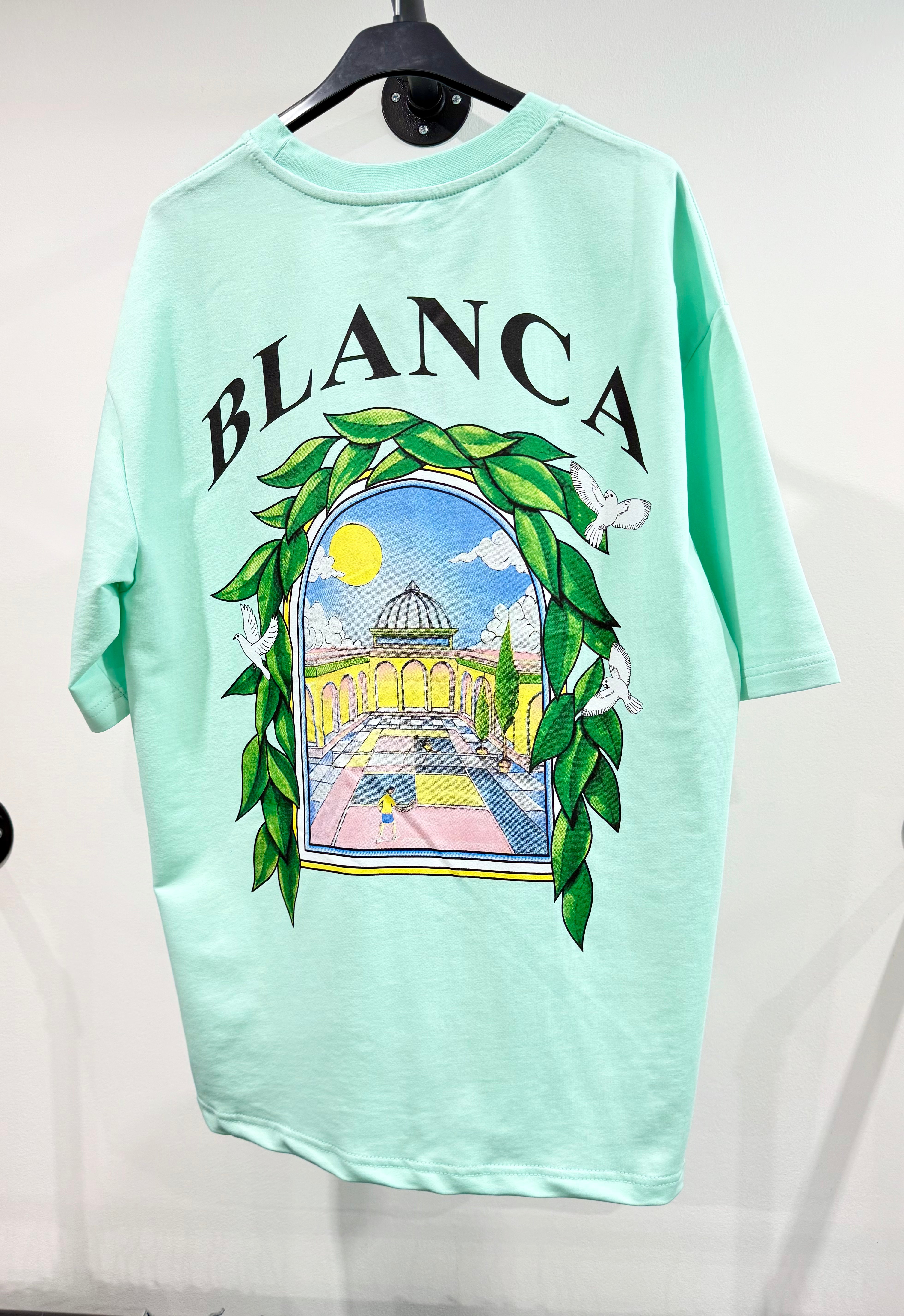 T-shirt - laurier - mint