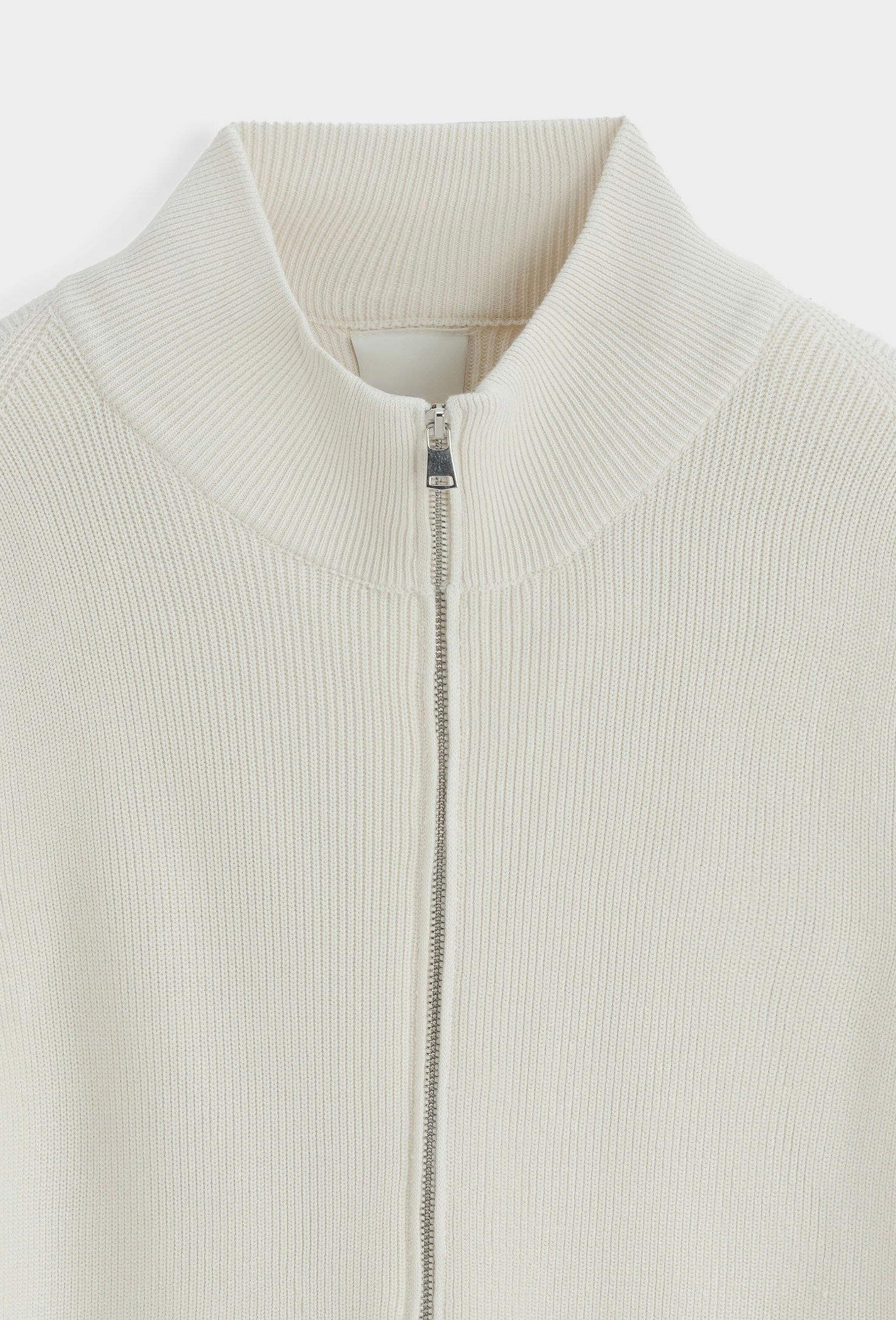 Veste maille texturé - beige - NO LIMIT