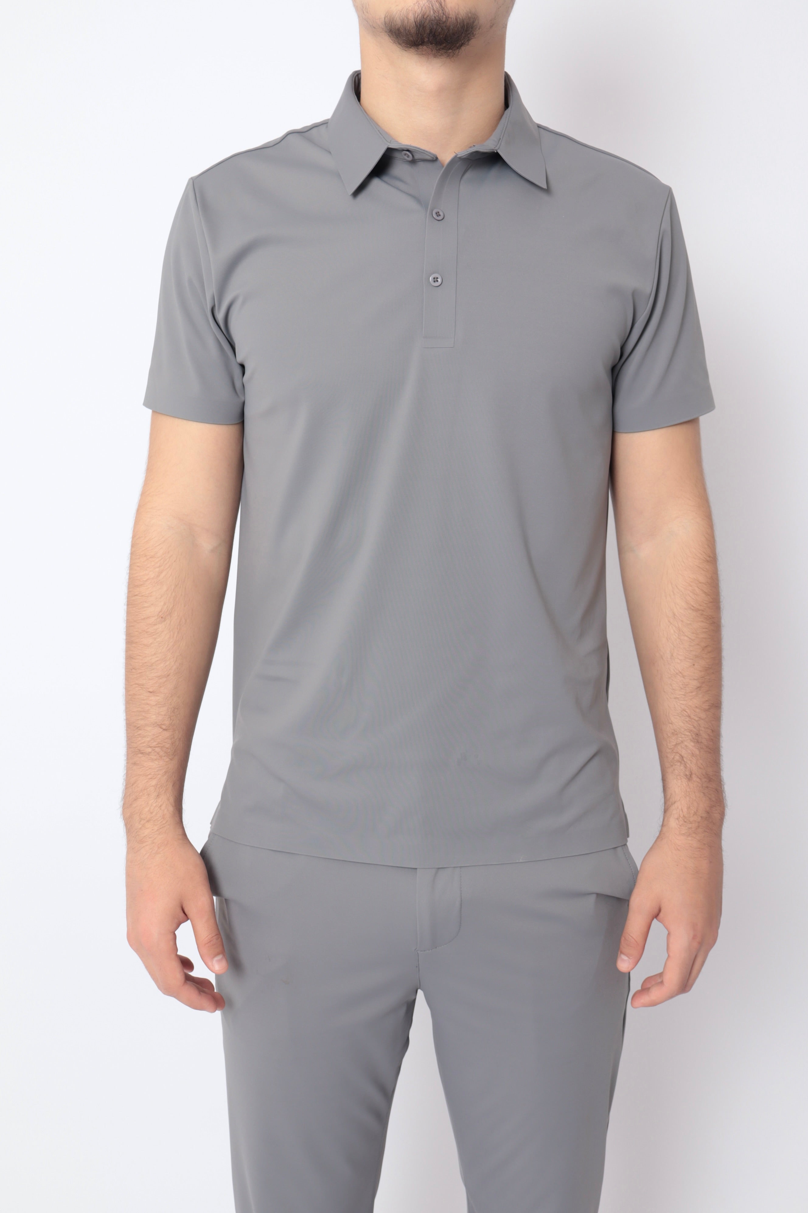 Ensemble Monaco gris de la marque NO LIMIT, comprenant un haut et un pantalon en tissu doux, porté sur un mannequin.