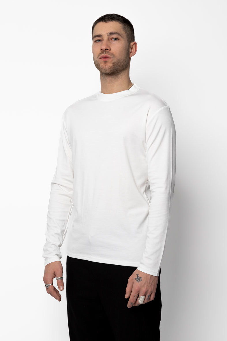 Tee-shirt manches longues - blanc