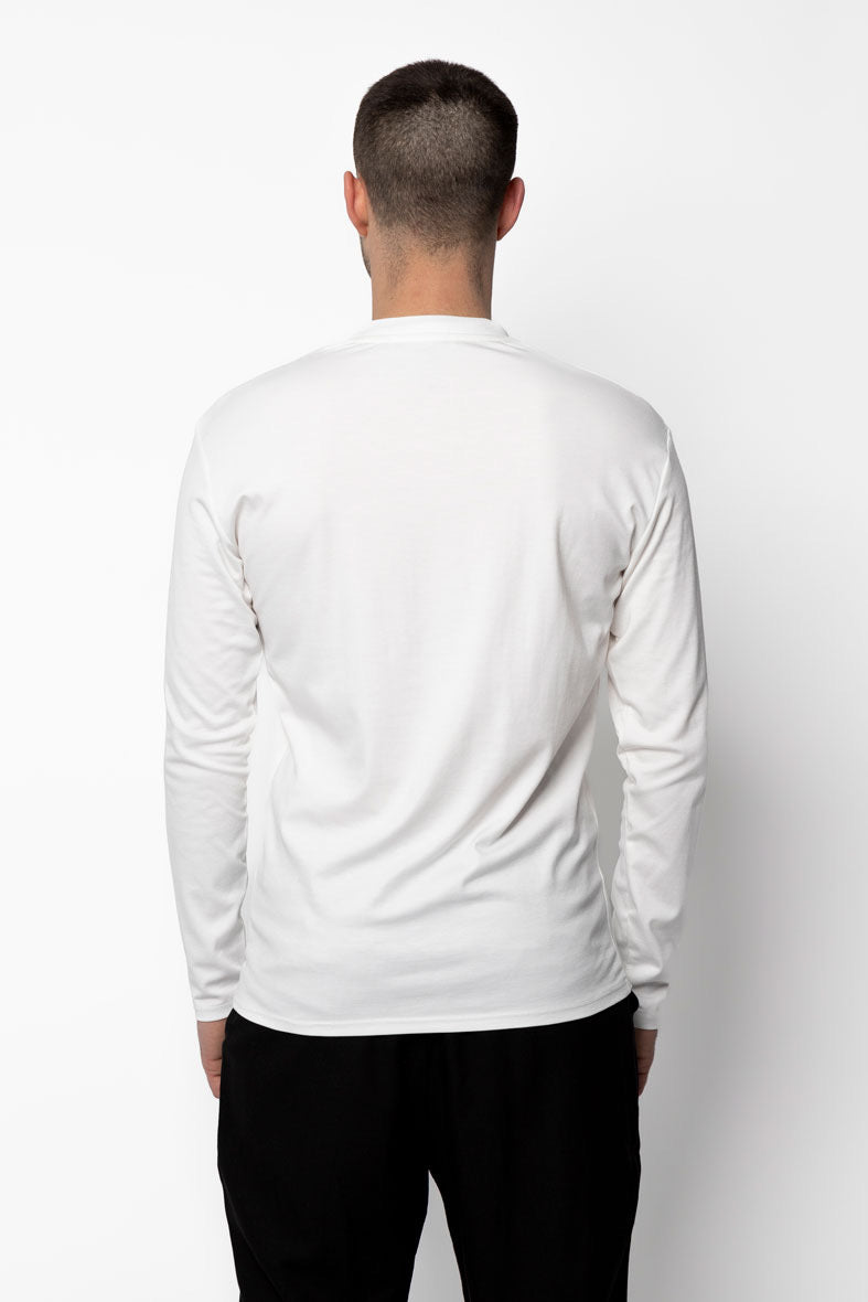 Tee-shirt manches longues - blanc