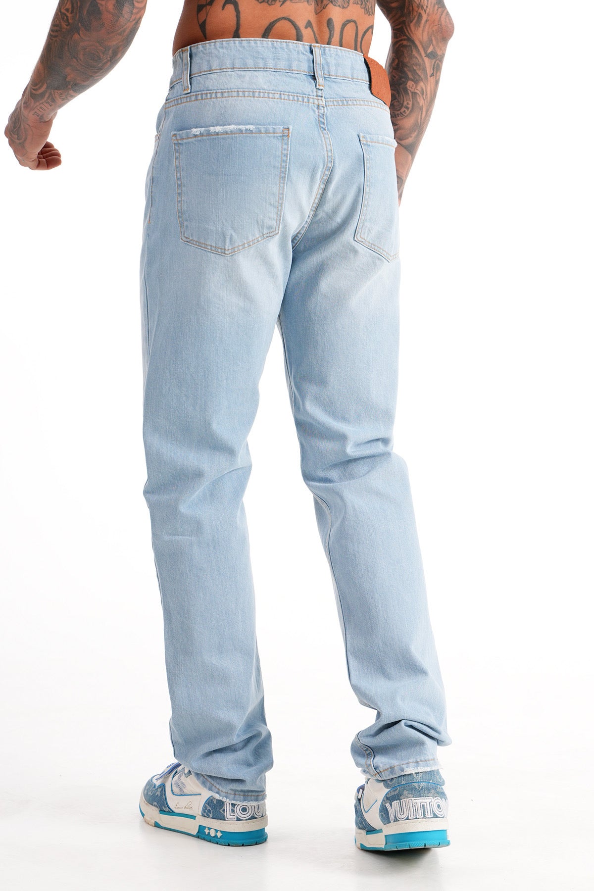 Jean regular - ip - bleu ciel