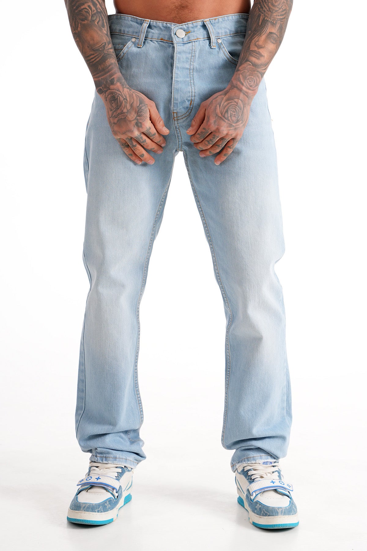 Jean regular - ip - bleu ciel