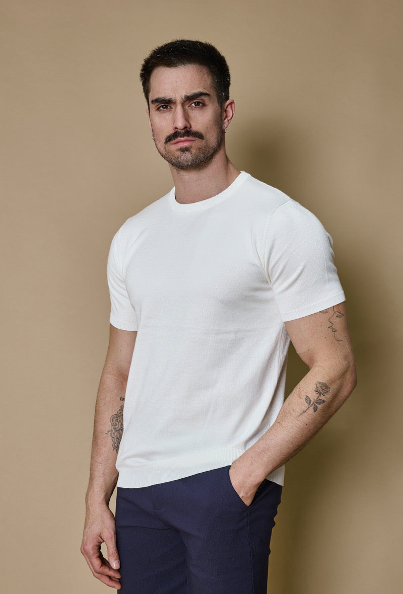 T-shirt simply - blanc