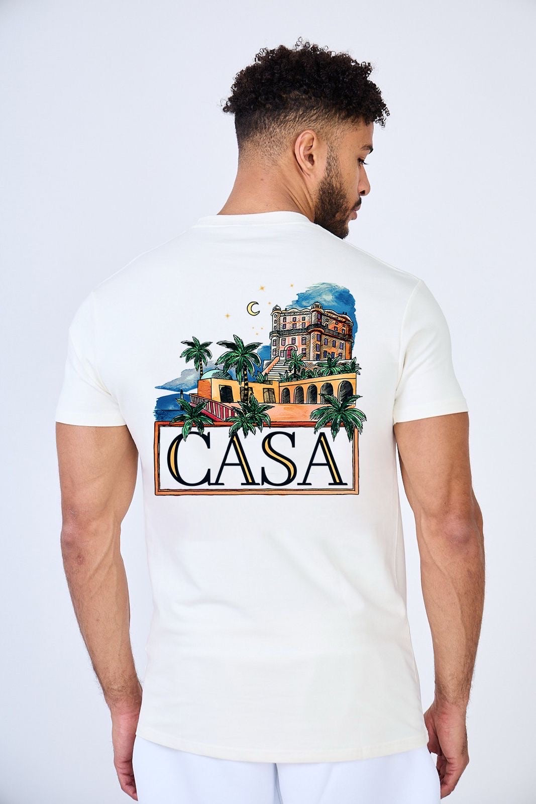 T-shirt - city - blanc