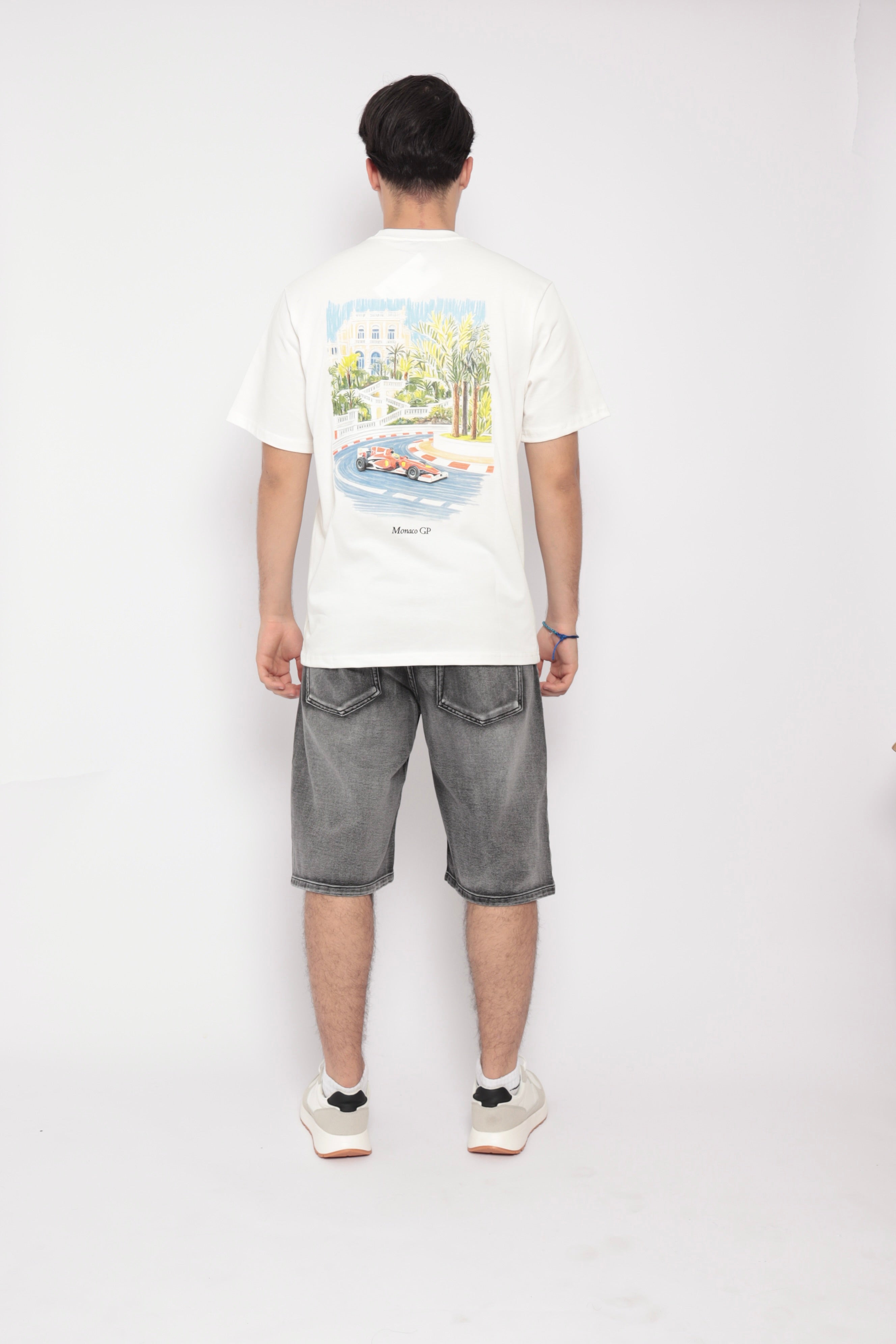 T-shirt monaco - blanc