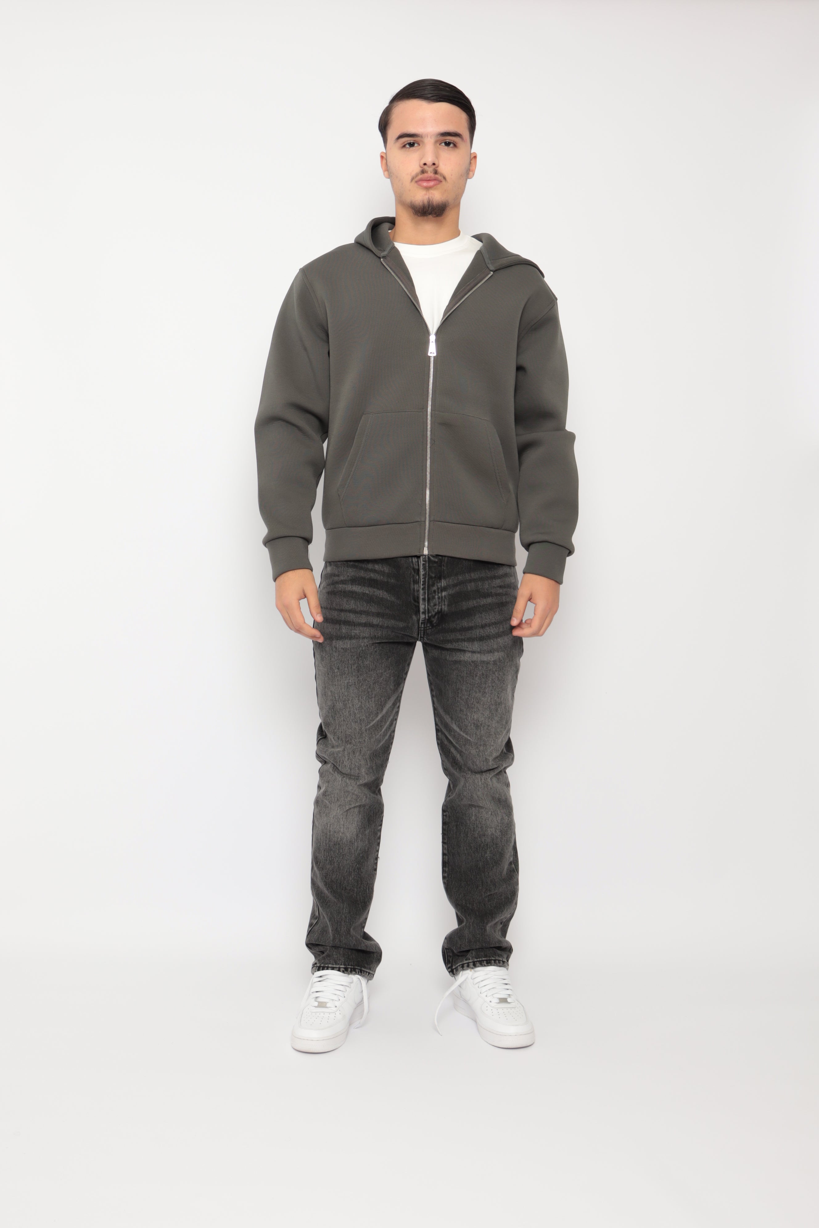 Veste Zippée Néo – gris anthracite - NO LIMIT