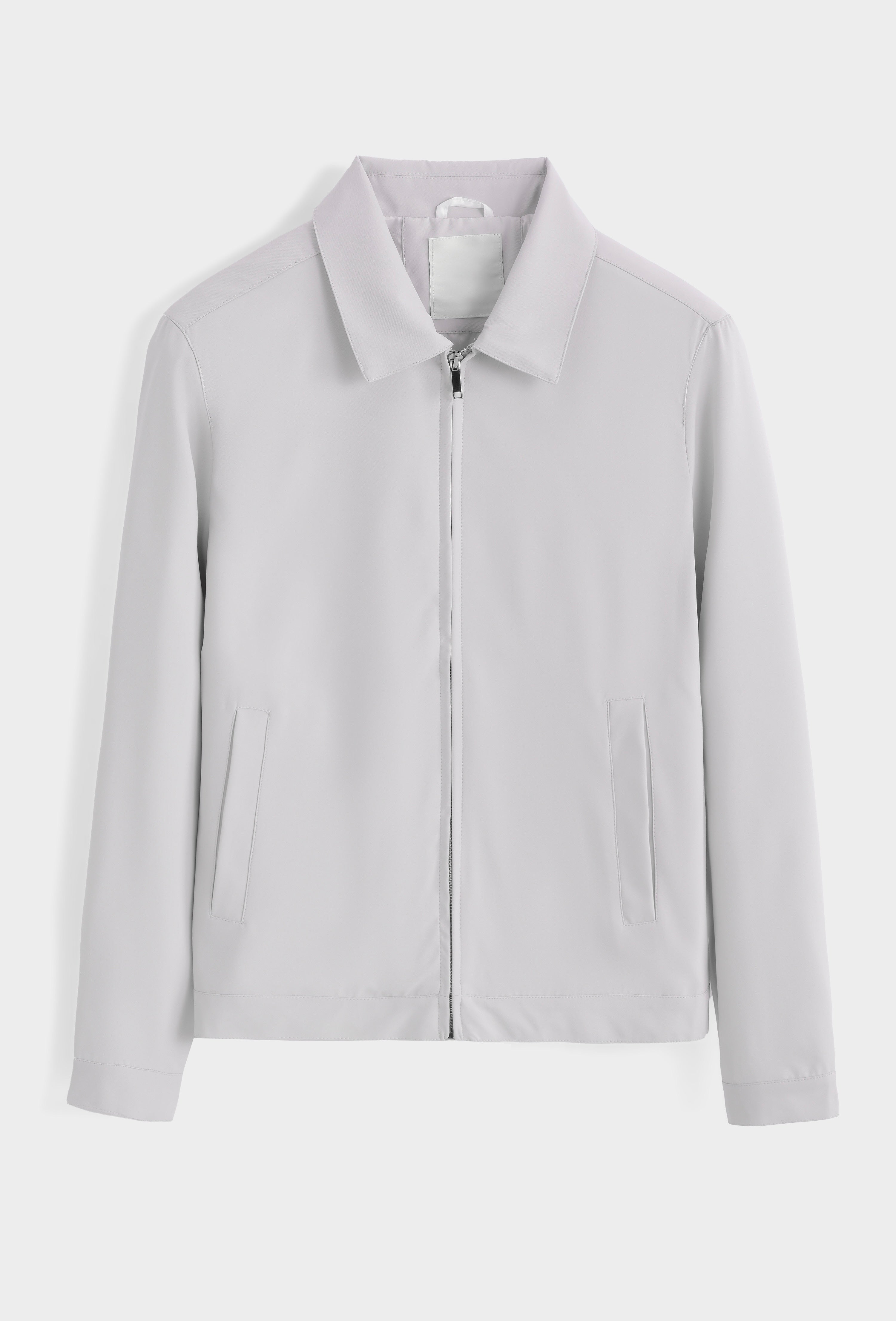Veste Zippée Essential – Gris clair - NO LIMIT