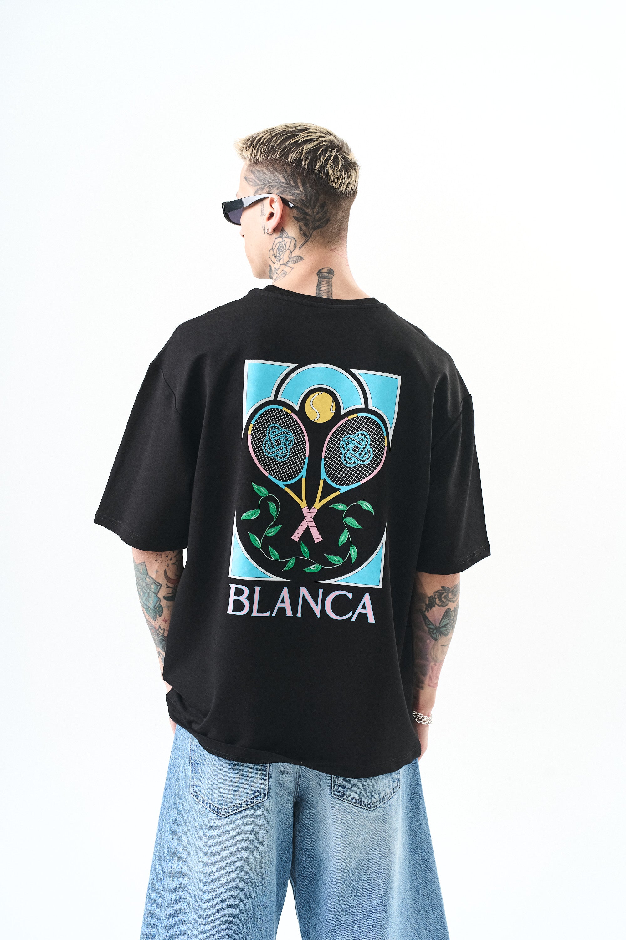 T-shirt - tennis - noir