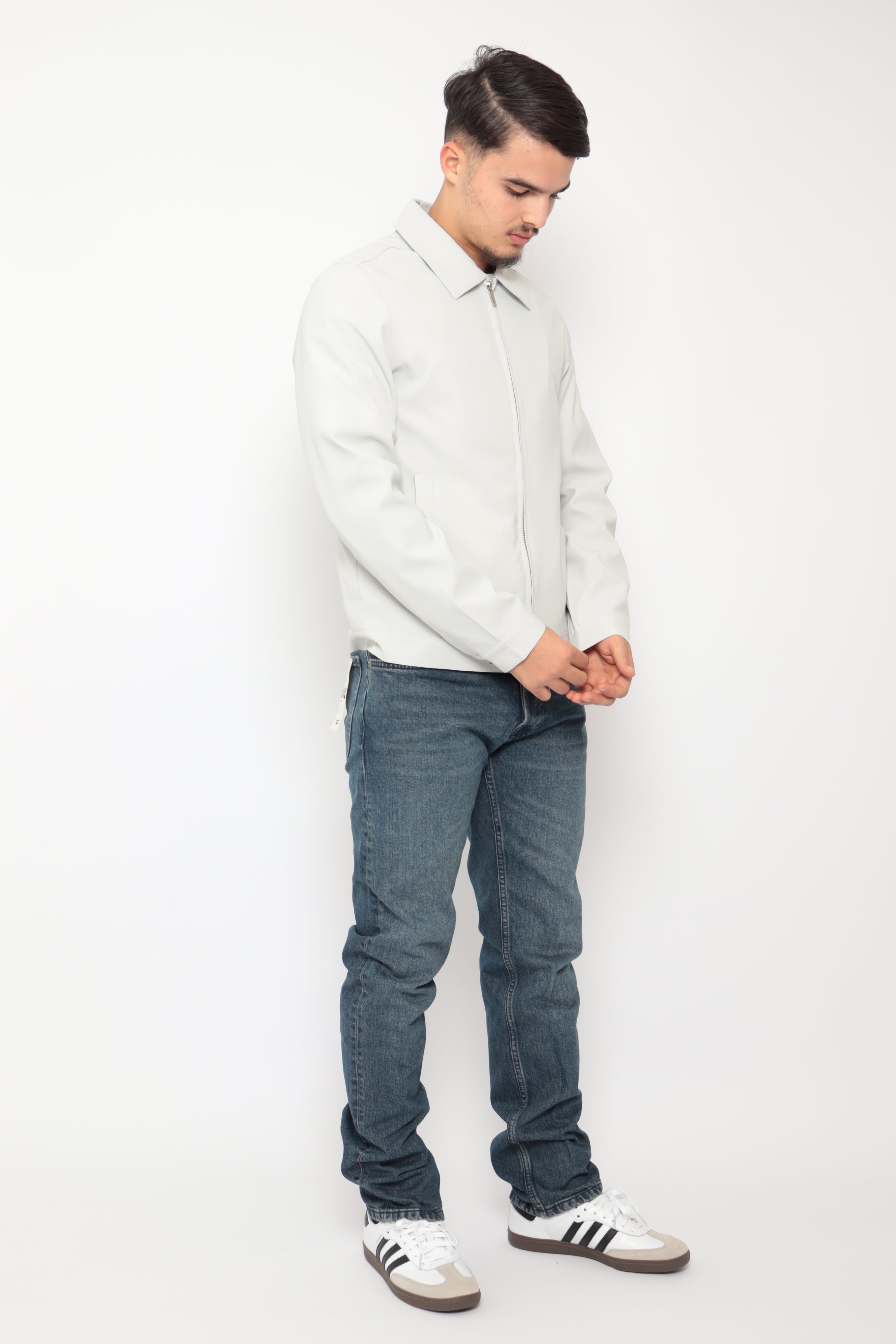 Veste Zippée Essential – Gris clair - NO LIMIT