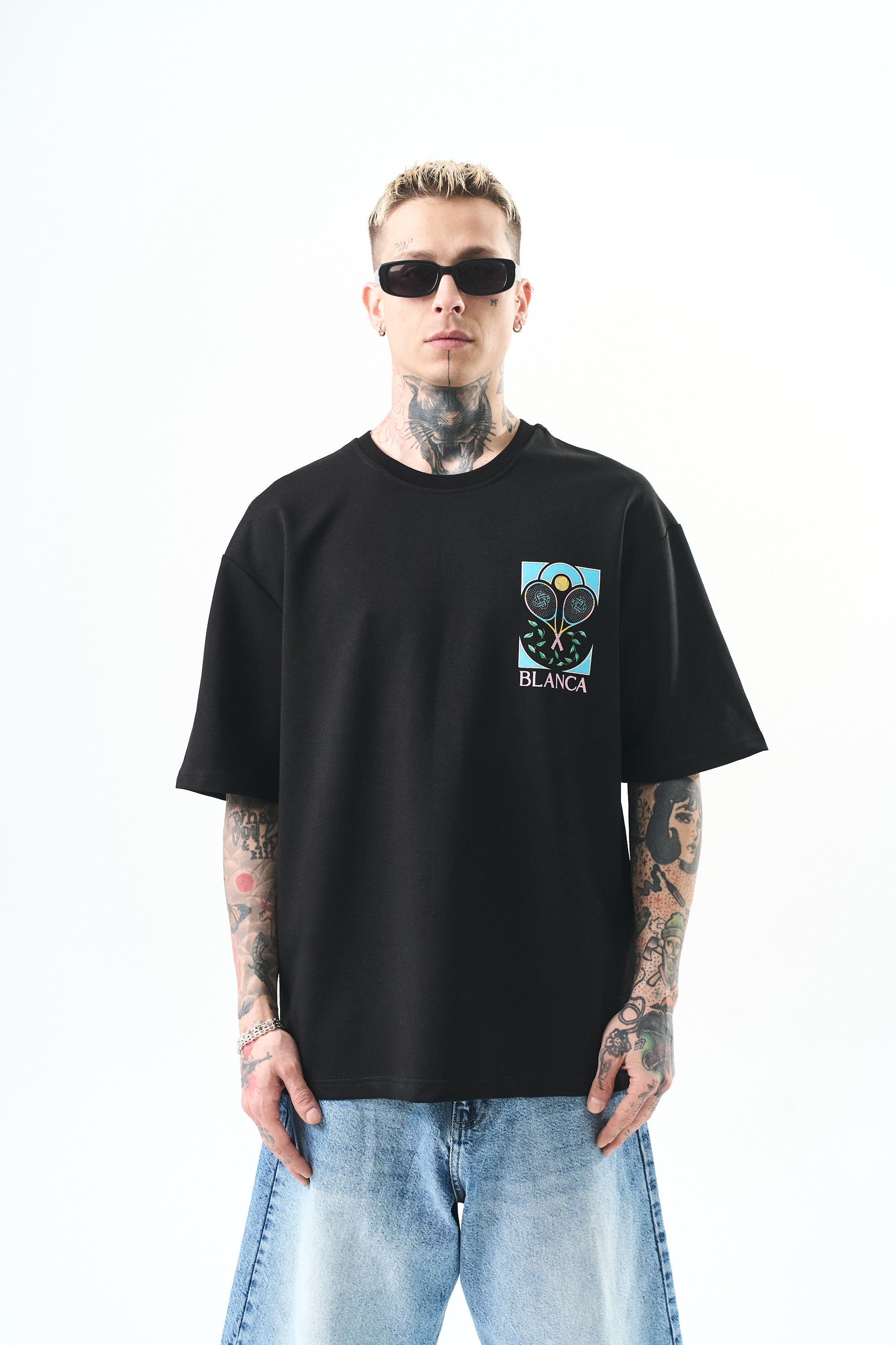 T-shirt - tennis - noir