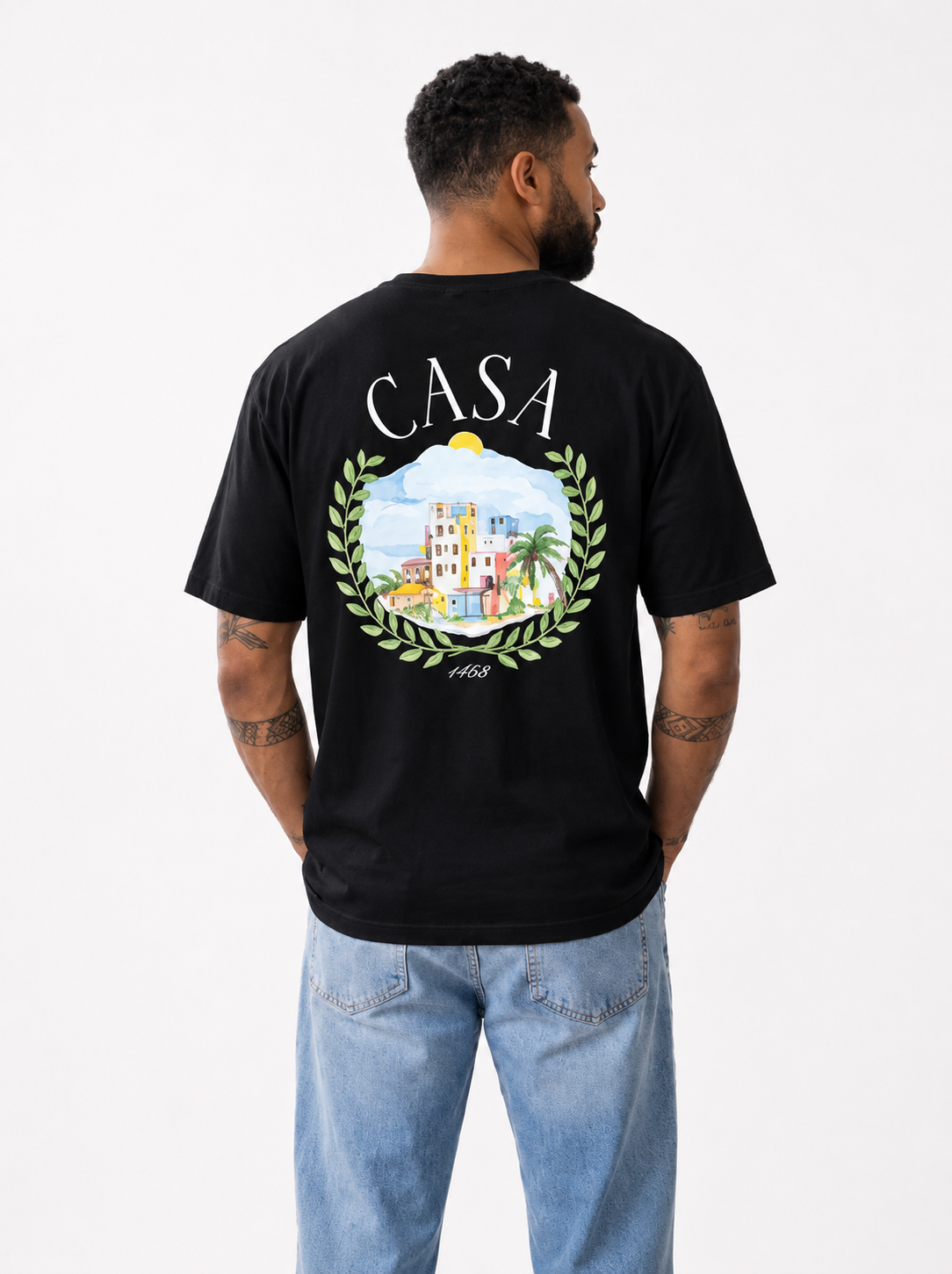 T-shirt casa - noir