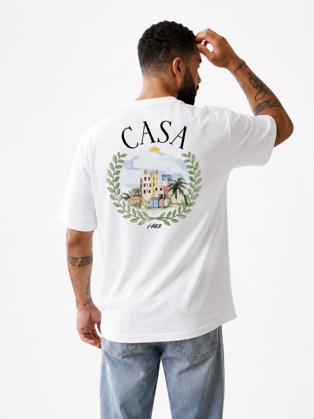 T-shirt casa - blanc