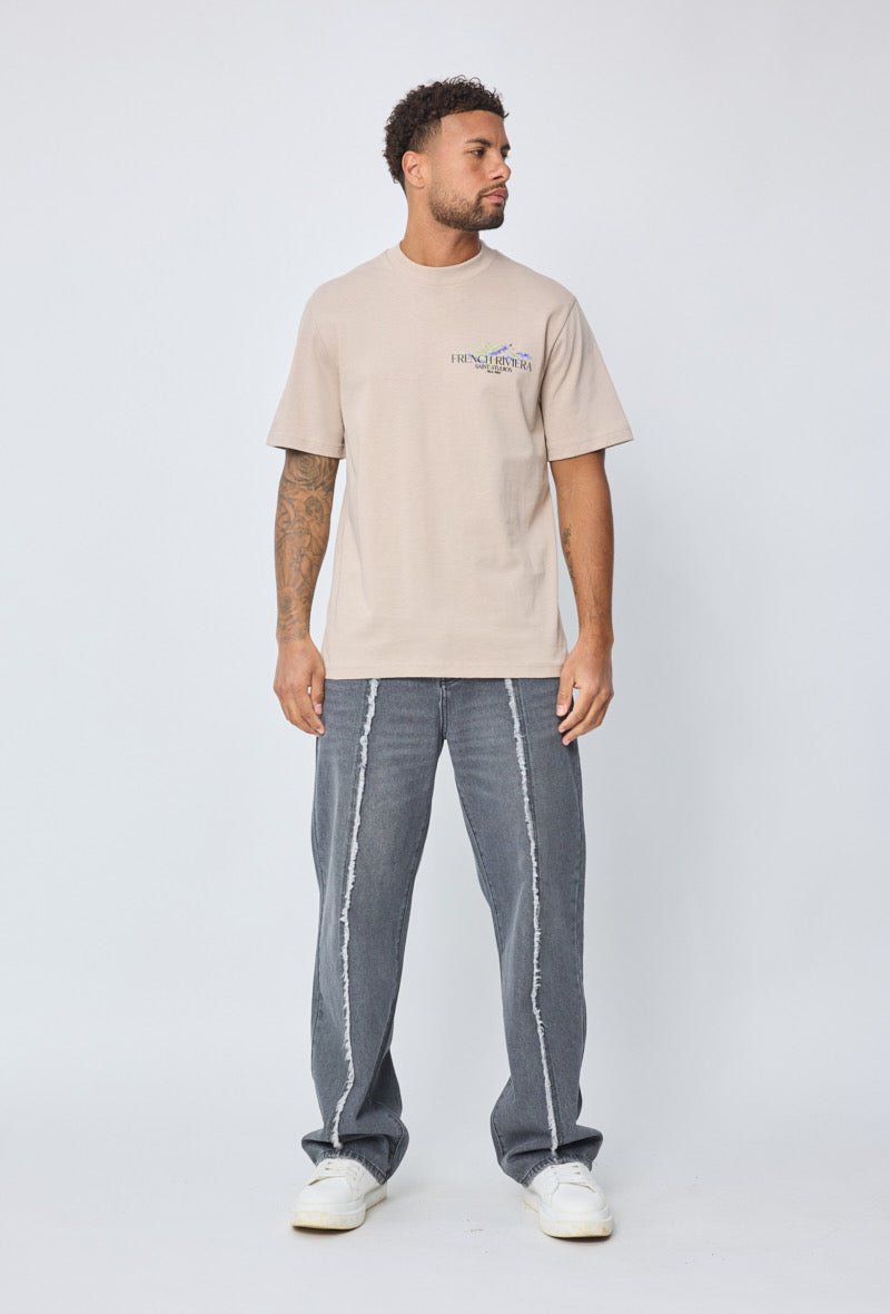 T-shirt - limoncello - beige