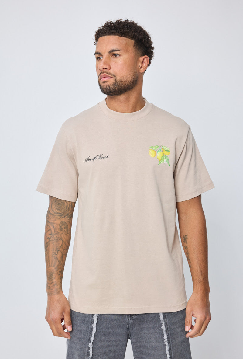 T-shirt - limoncello - beige
