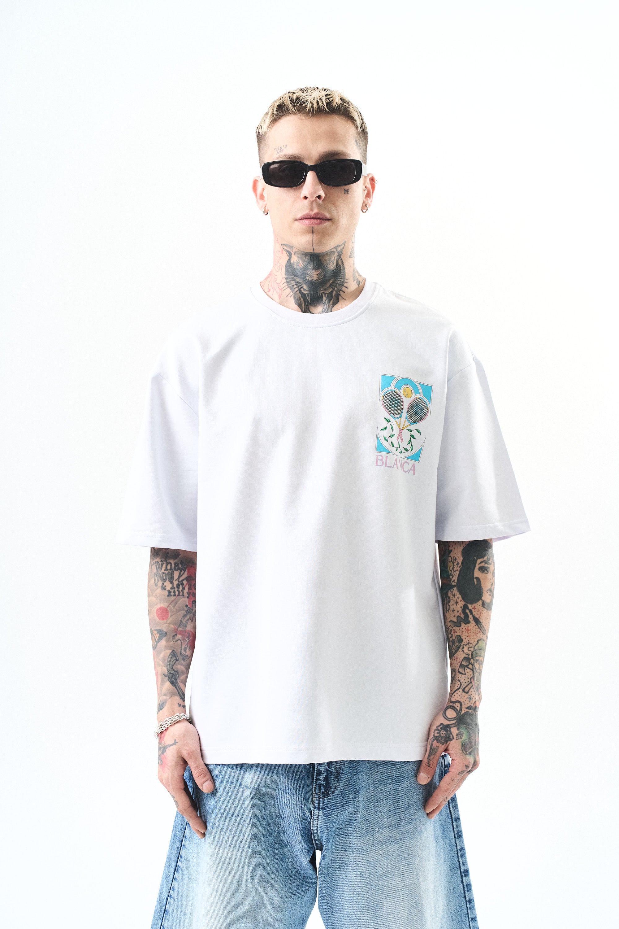 T-shirt - tennis - blanc