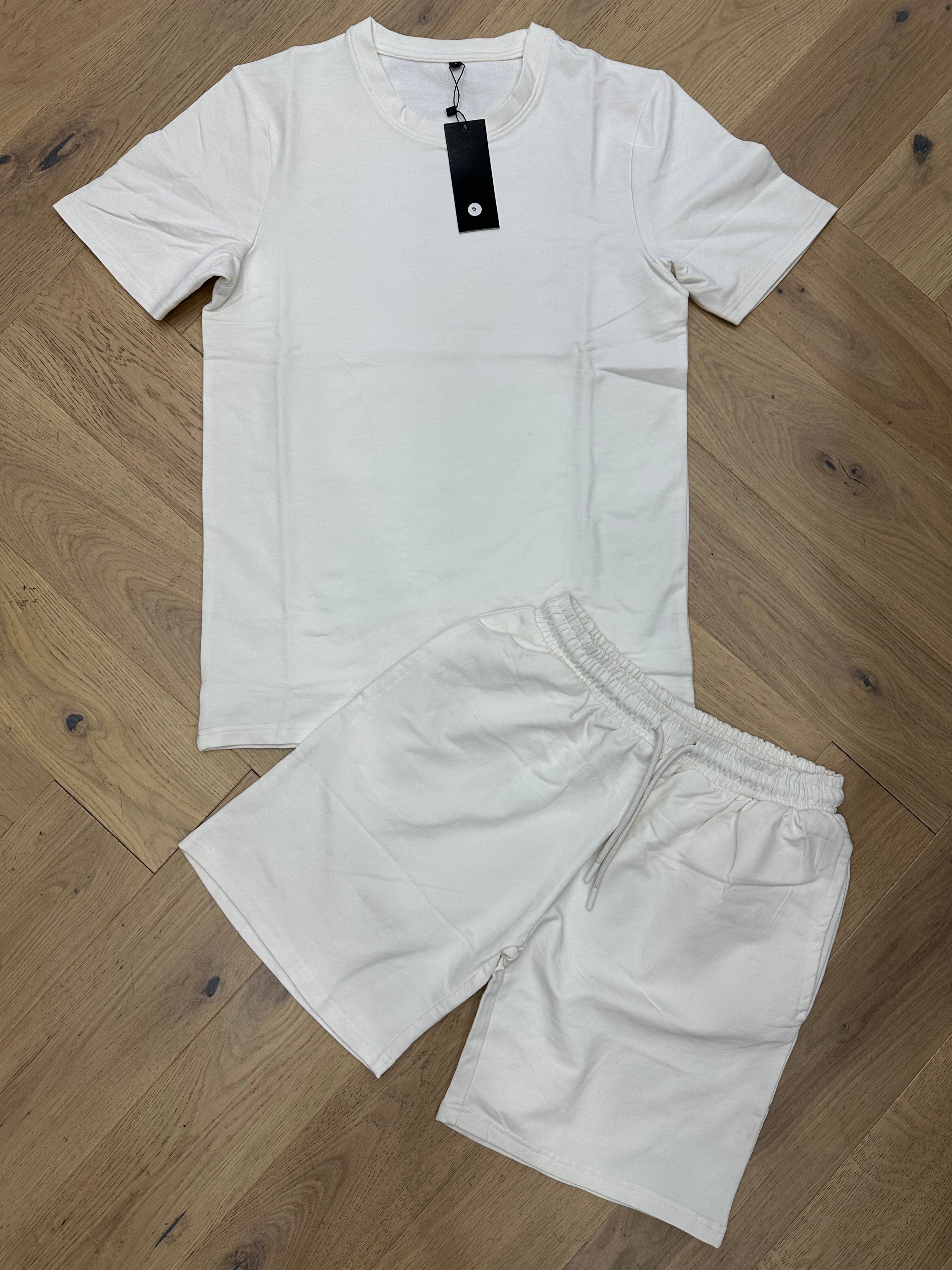 Ensemble uni - blanc