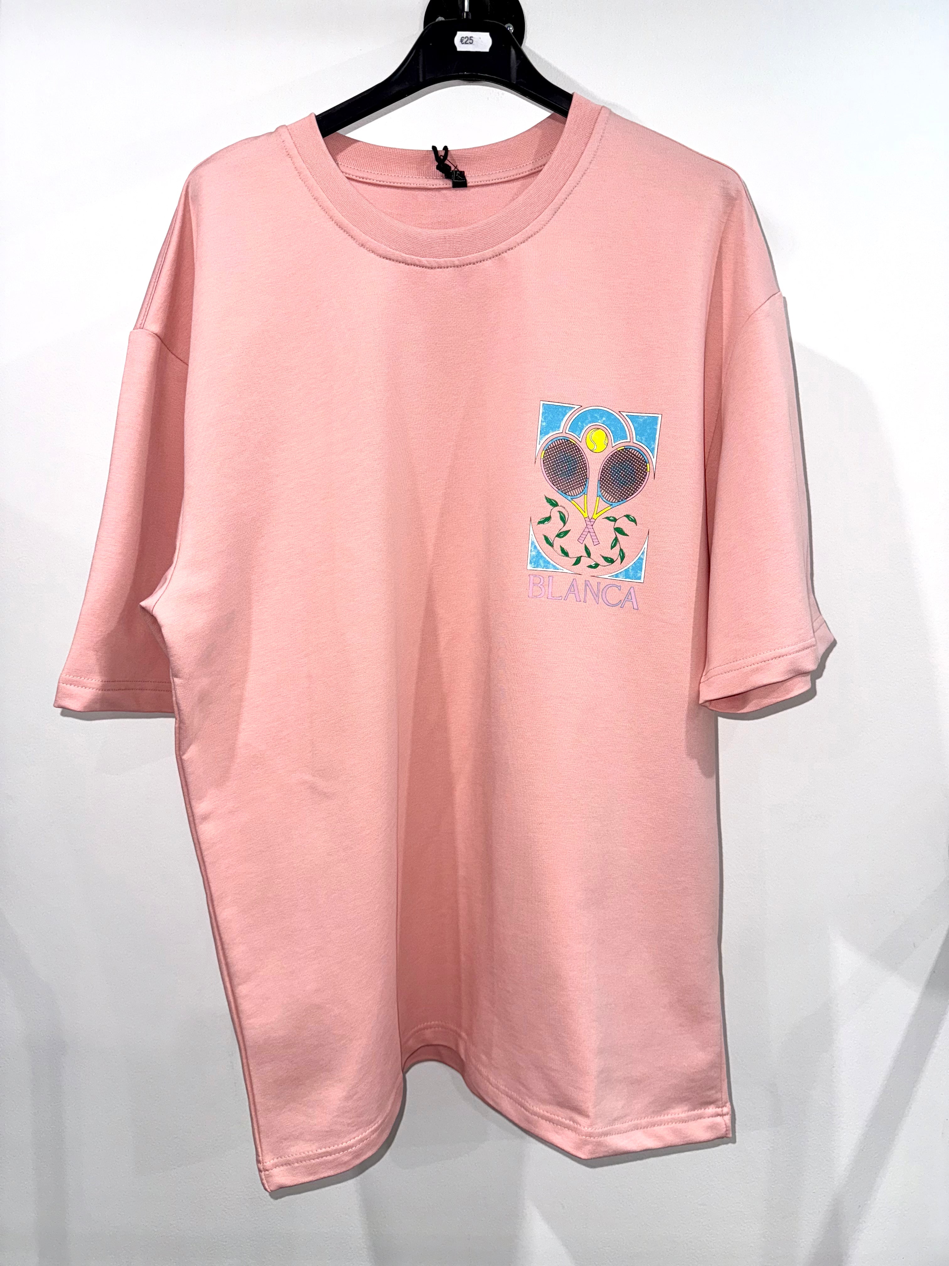 T-shirt - tennis - rose