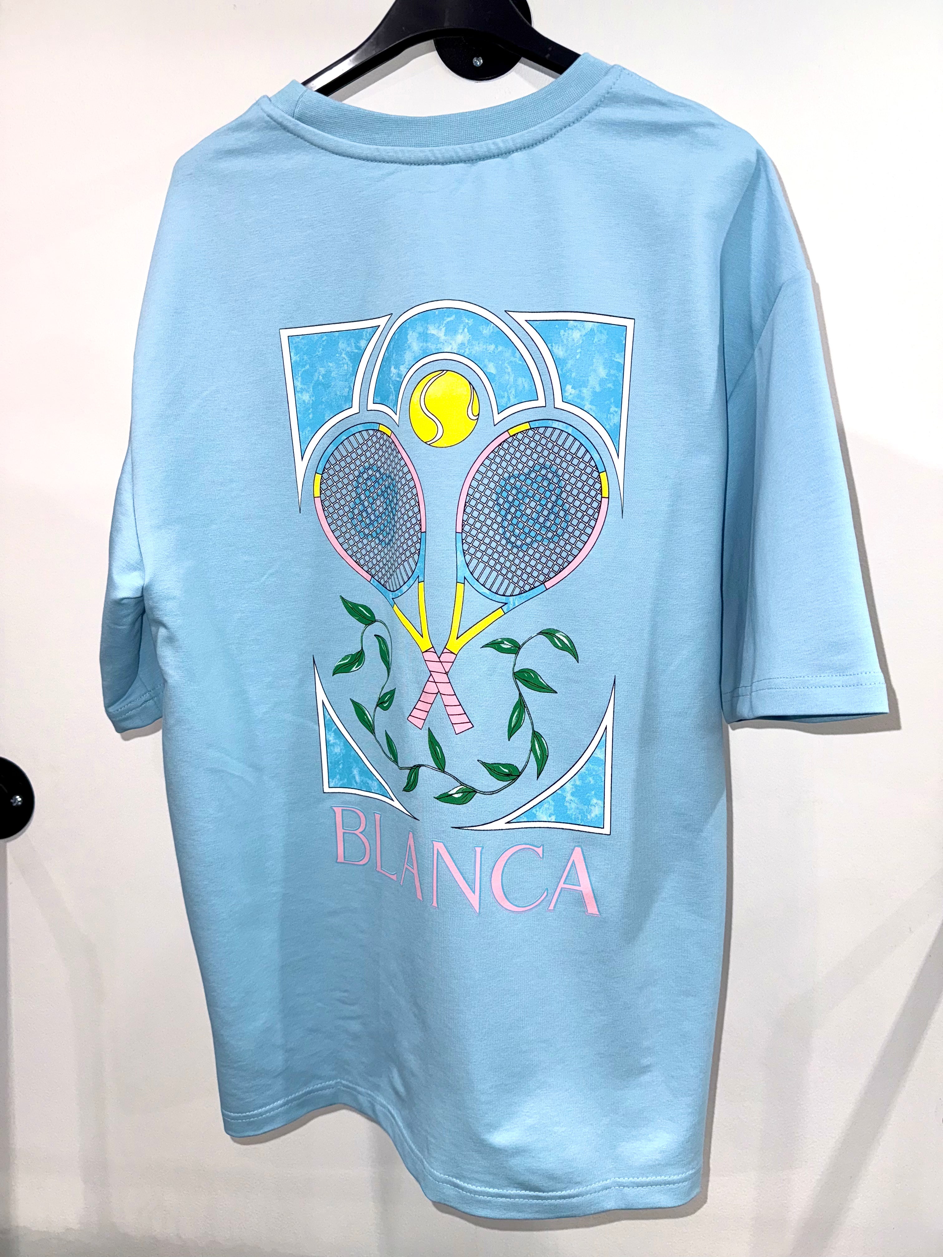 T-shirt - tennis - bleu