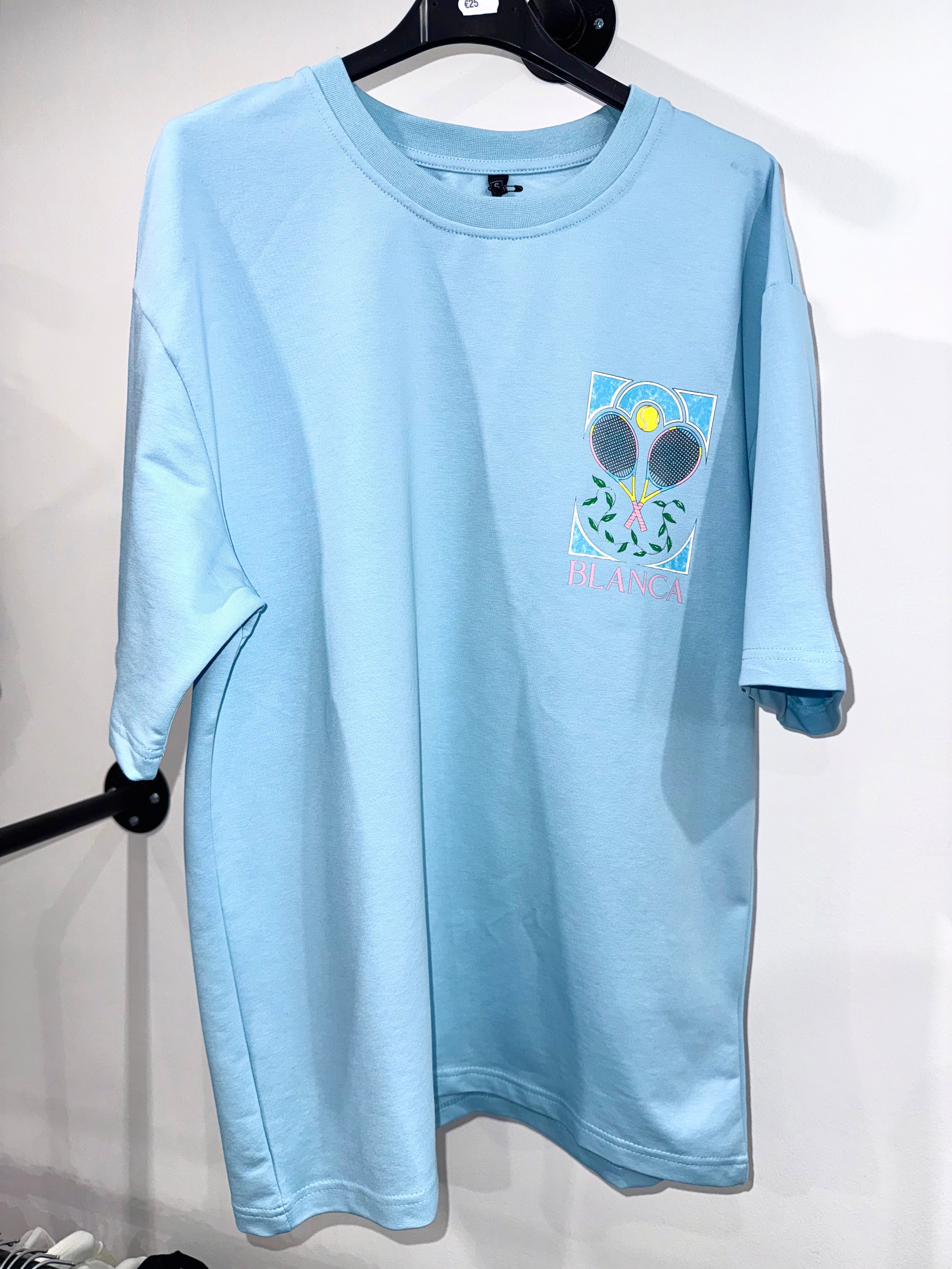 T-shirt - tennis - bleu