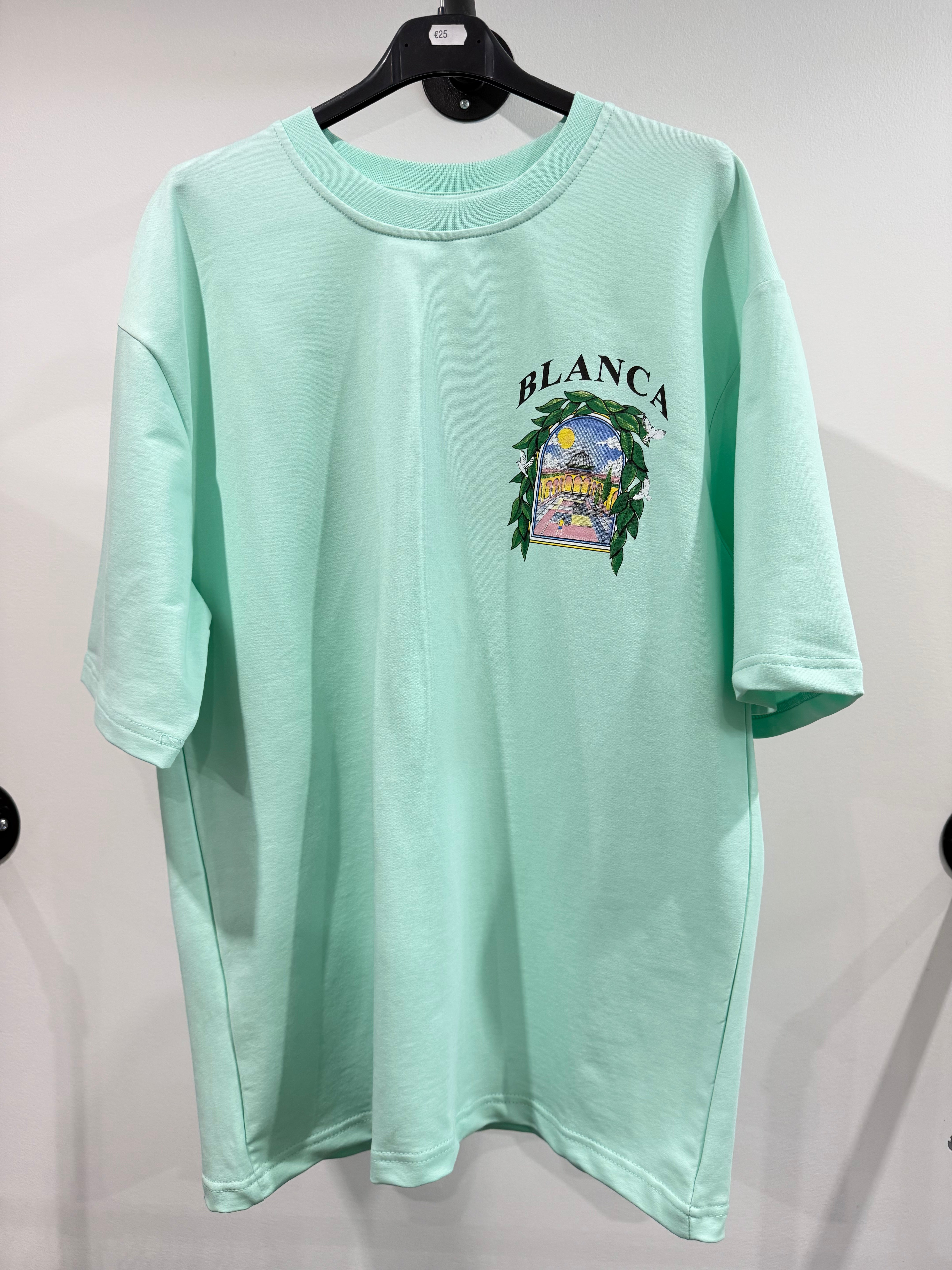 T-shirt - laurier - mint