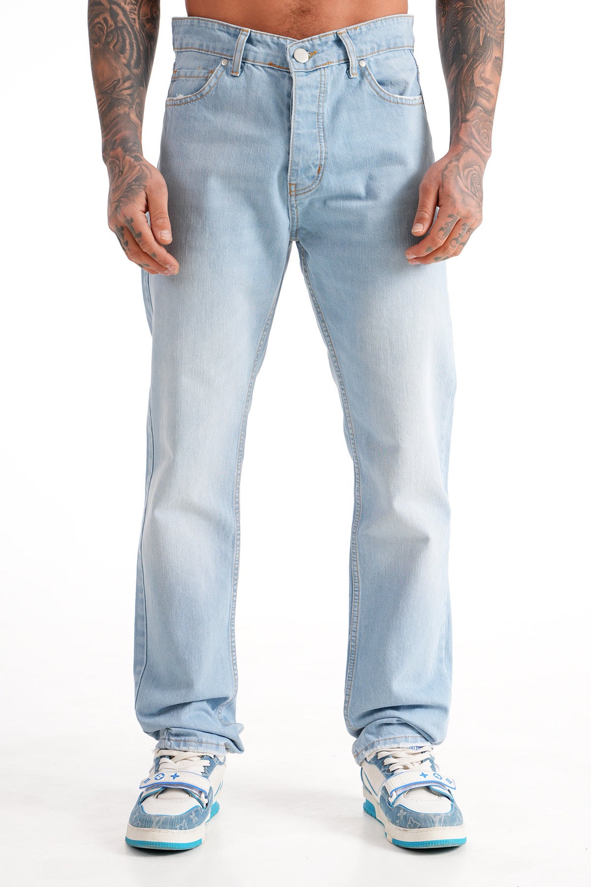 Jean regular - ip - bleu ciel