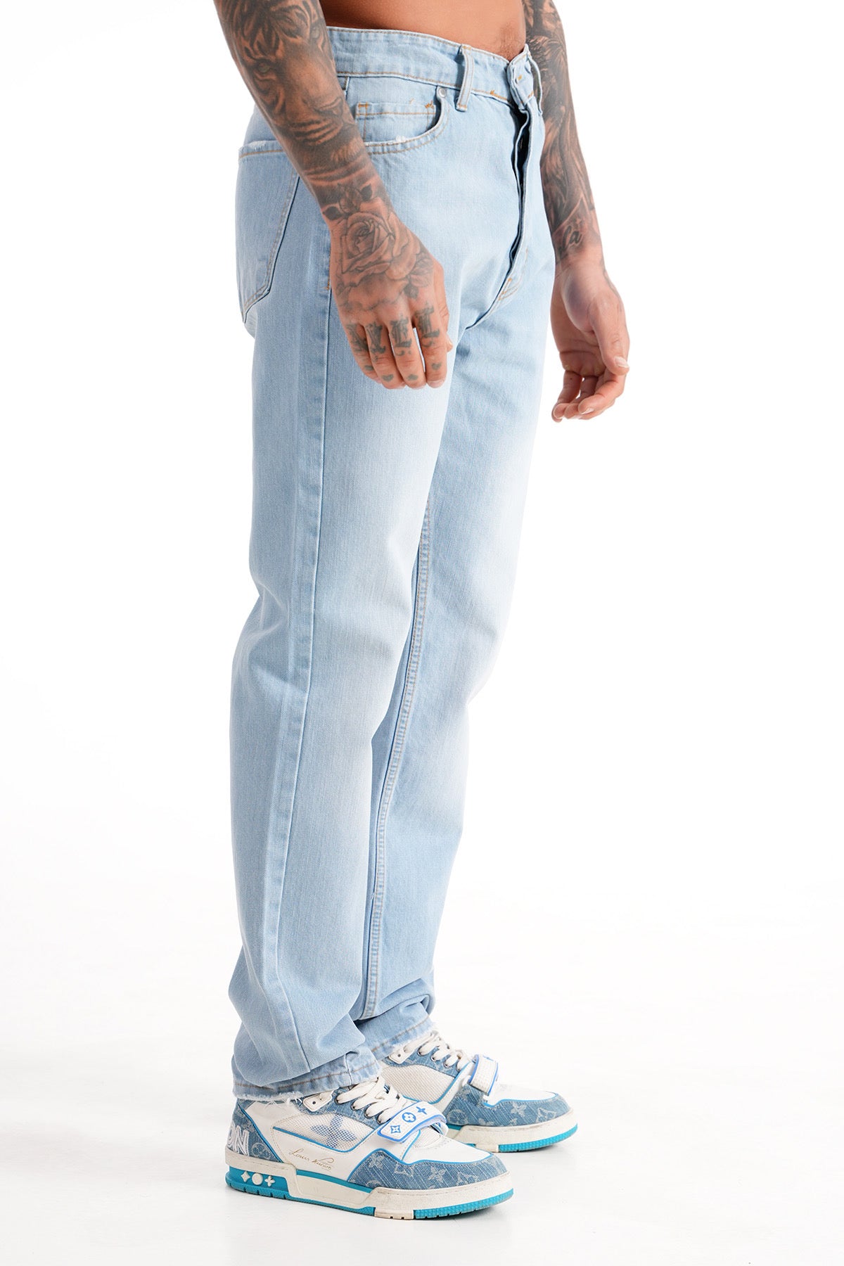 Jean regular - ip - bleu ciel
