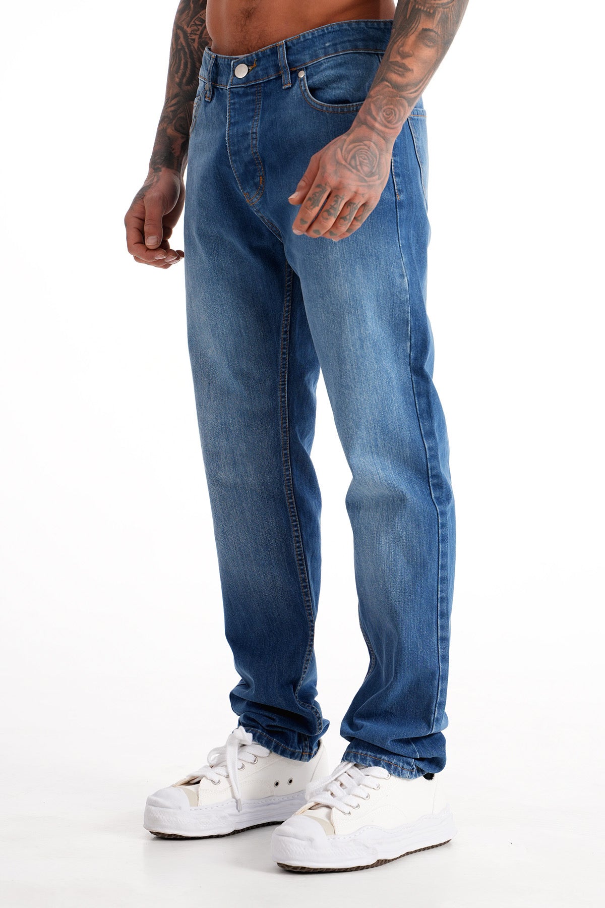 Jean regular - ip - bleu