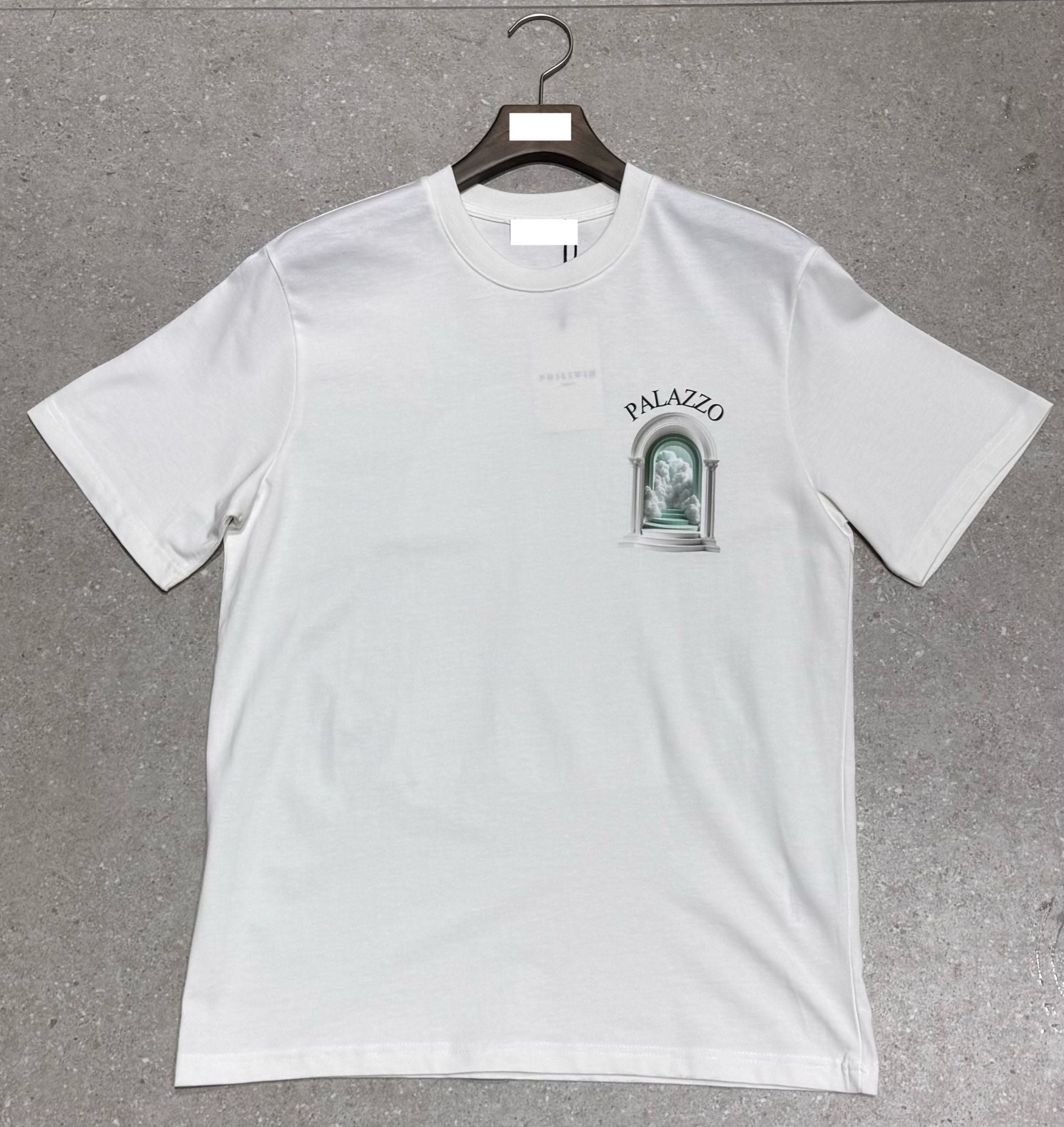 T-shirt - palazzo - blanc