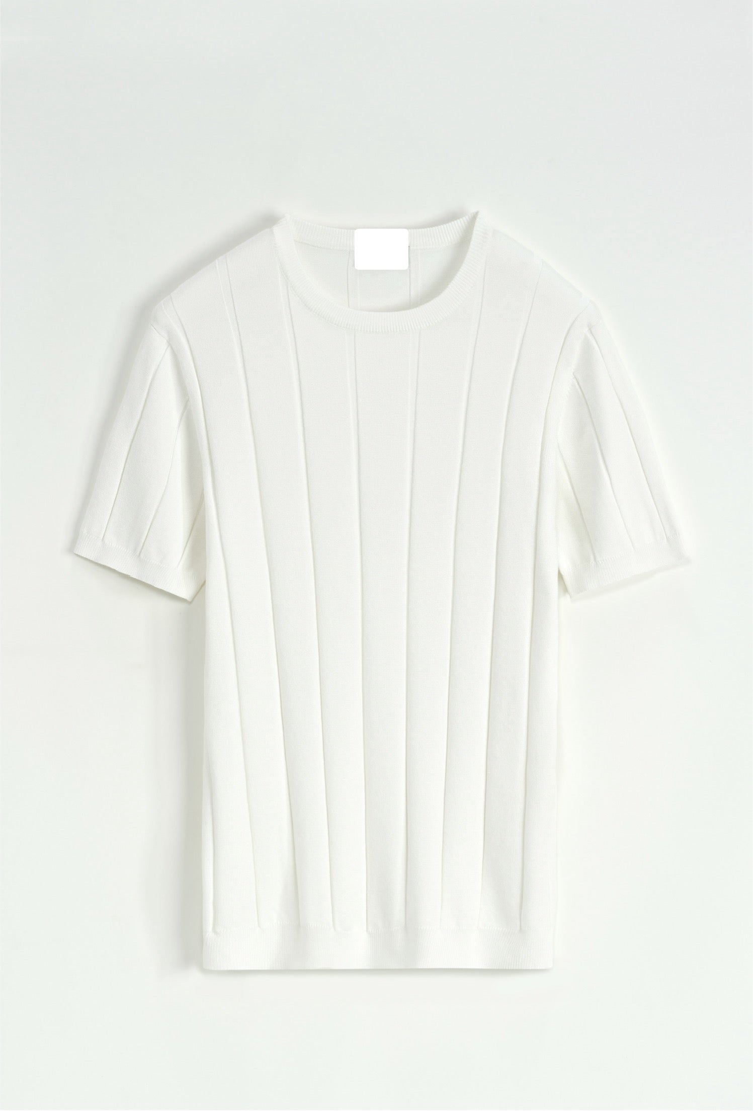 T-shirt à détails - blanc