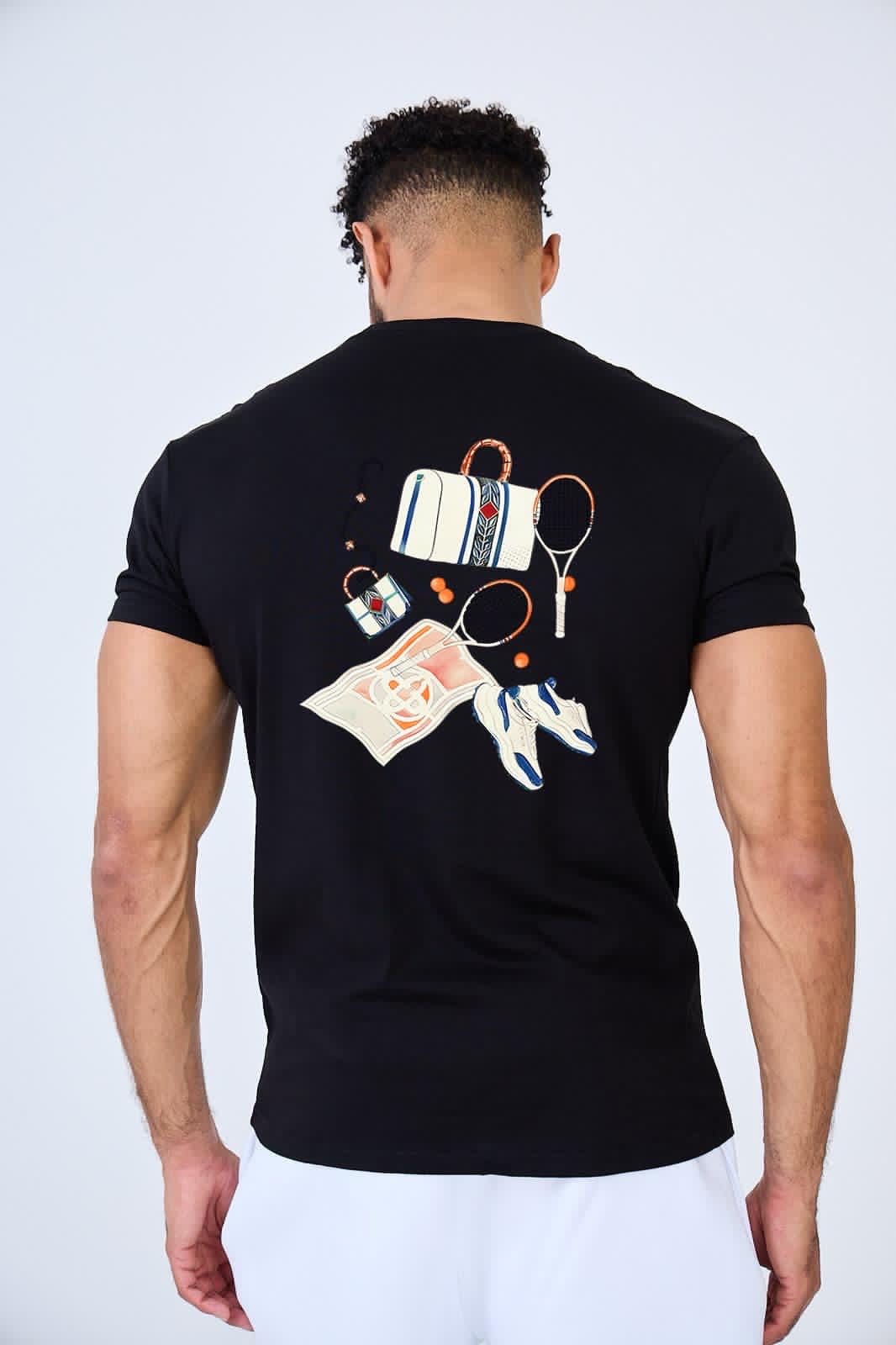 T-shirt casa - playa - noir