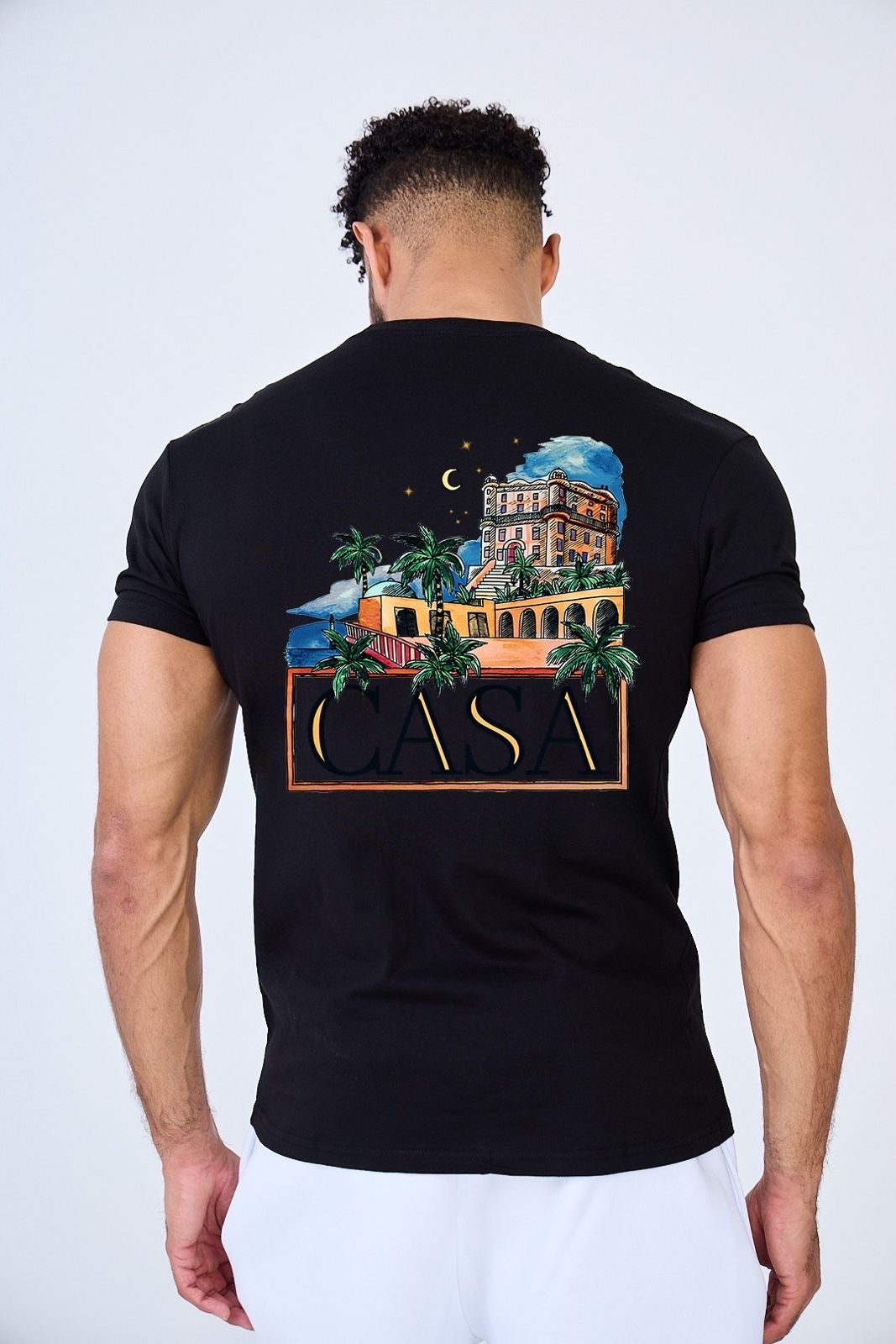 T-shirt casa - city - noir
