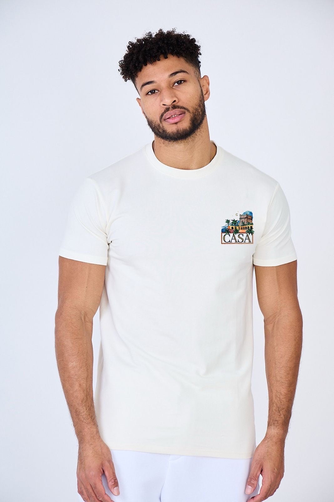 T-shirt casa - city - blanc