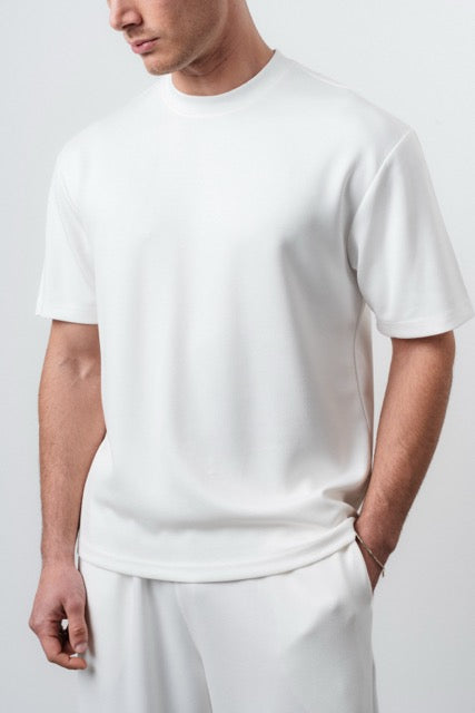 Ensemble lyon blanc de la marque NO LIMIT, vêtement complet pour homme ou femme, avec pantalon et haut assortis.