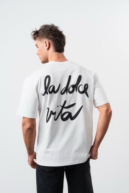 T-shirt blanc Dolce Vita de la marque NO LIMIT, vue de face, en coton doux avec logo discret.